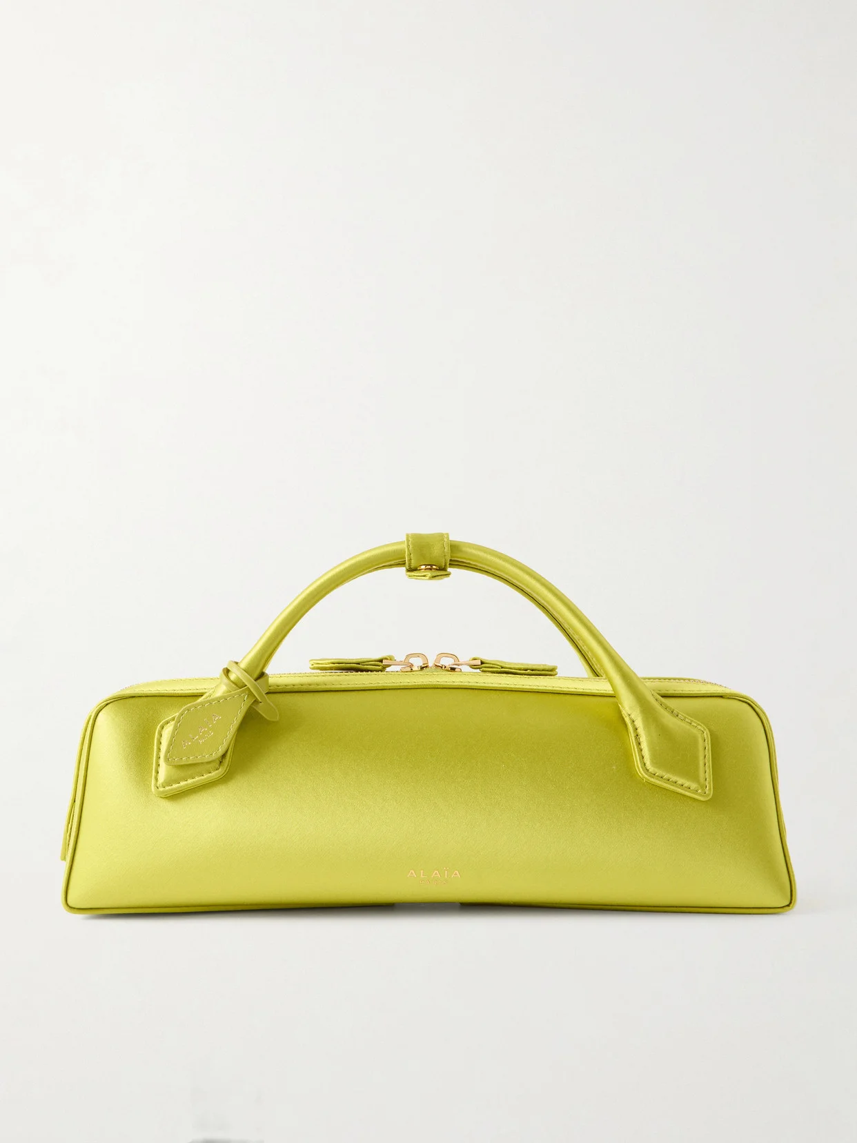 Le Teckel Satin Clutch Bag - 1