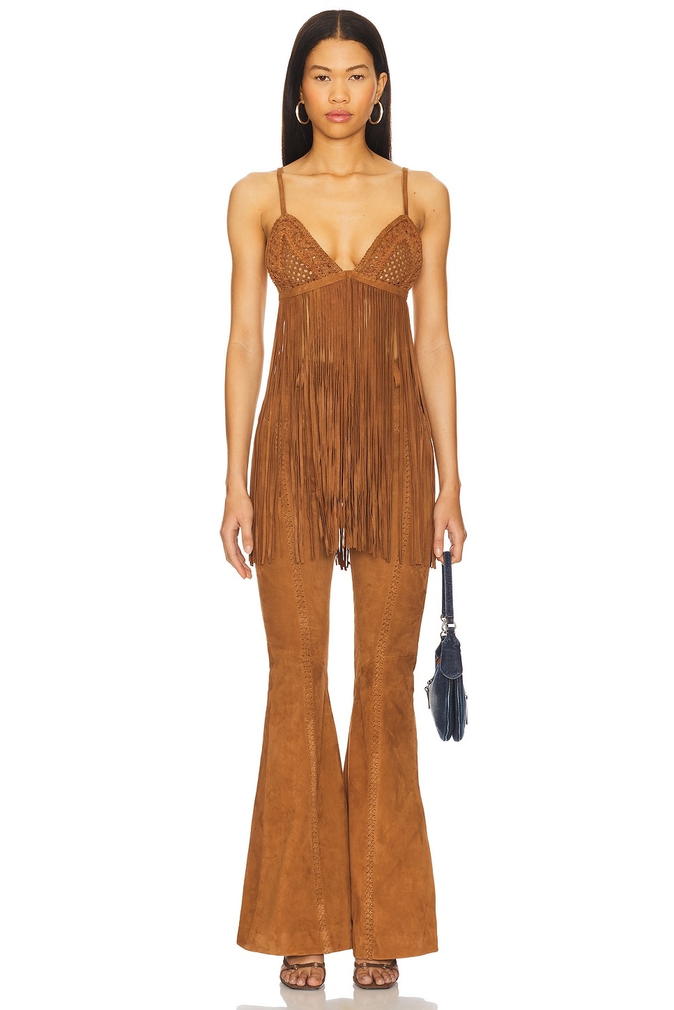 Manuela Suede Pant - 5