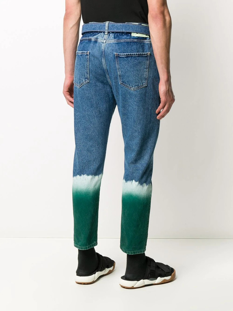 dégradé slim-fit jeans 4