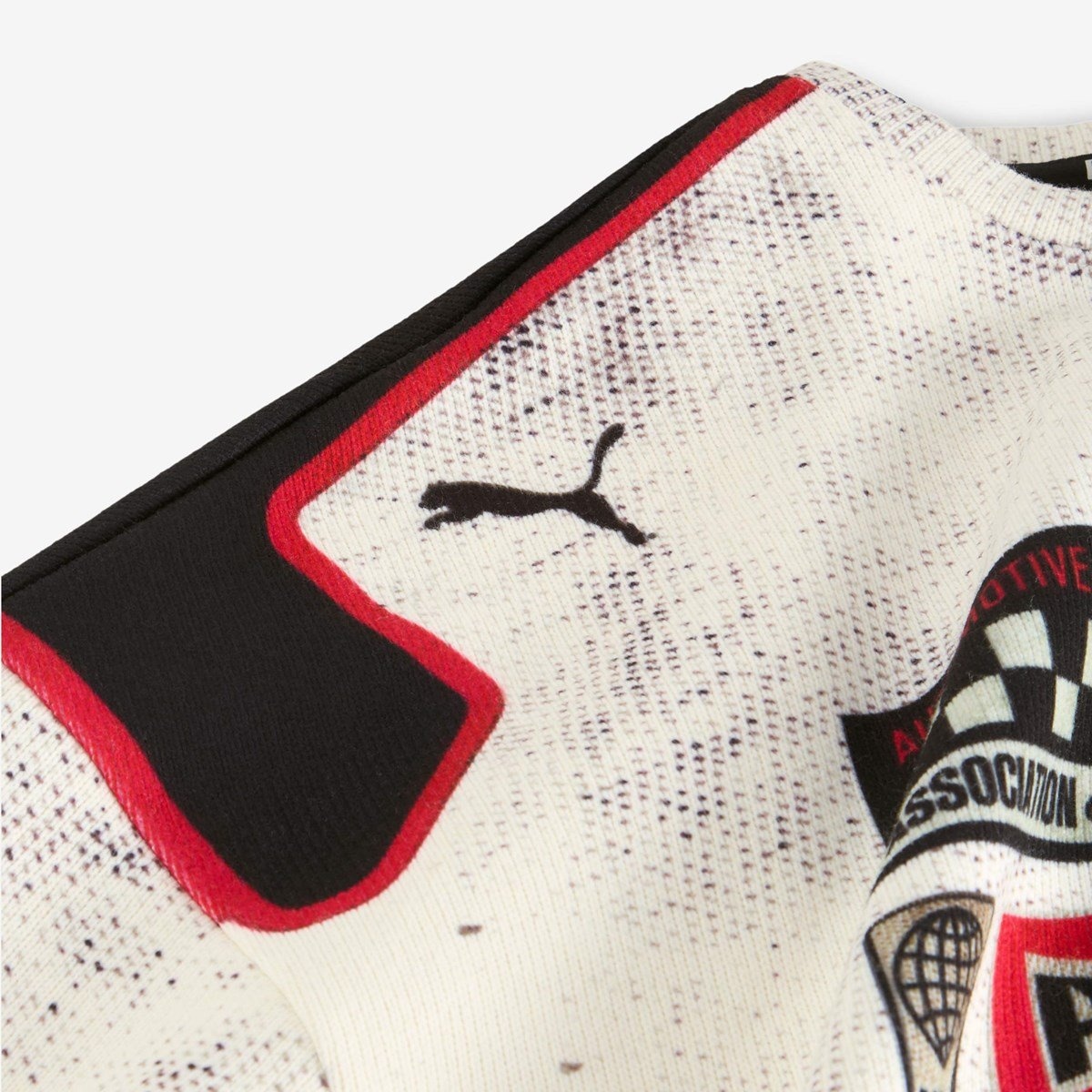 PUMA A$AP Rocky Crewneck Sweatshirt Warm White | slamjam | REVERSIBLE