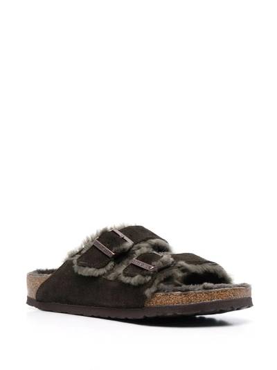 BIRKENSTOCK Arizona fur-lined sandals outlook