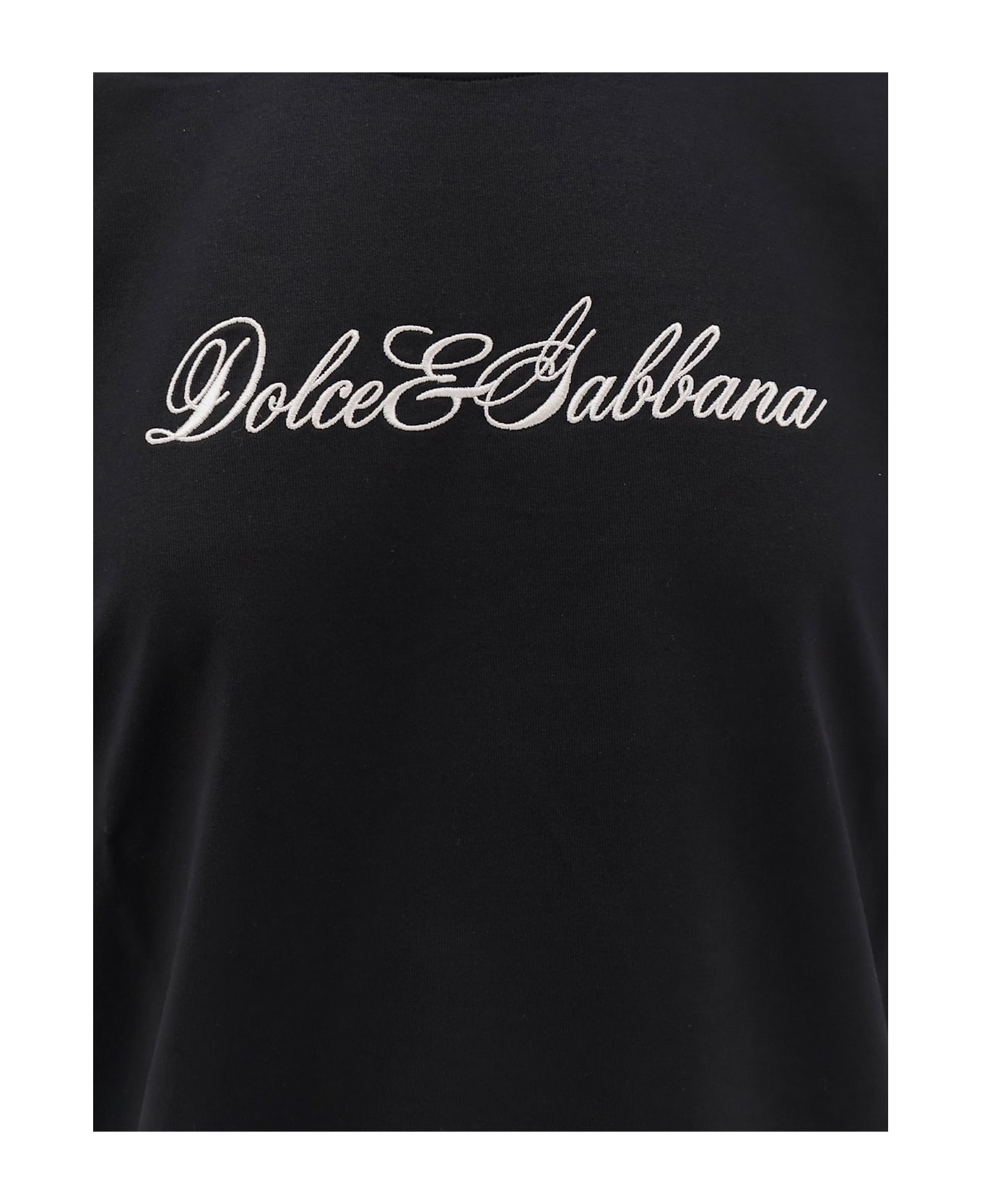 Cotton T-shirt With Lace Details - 3