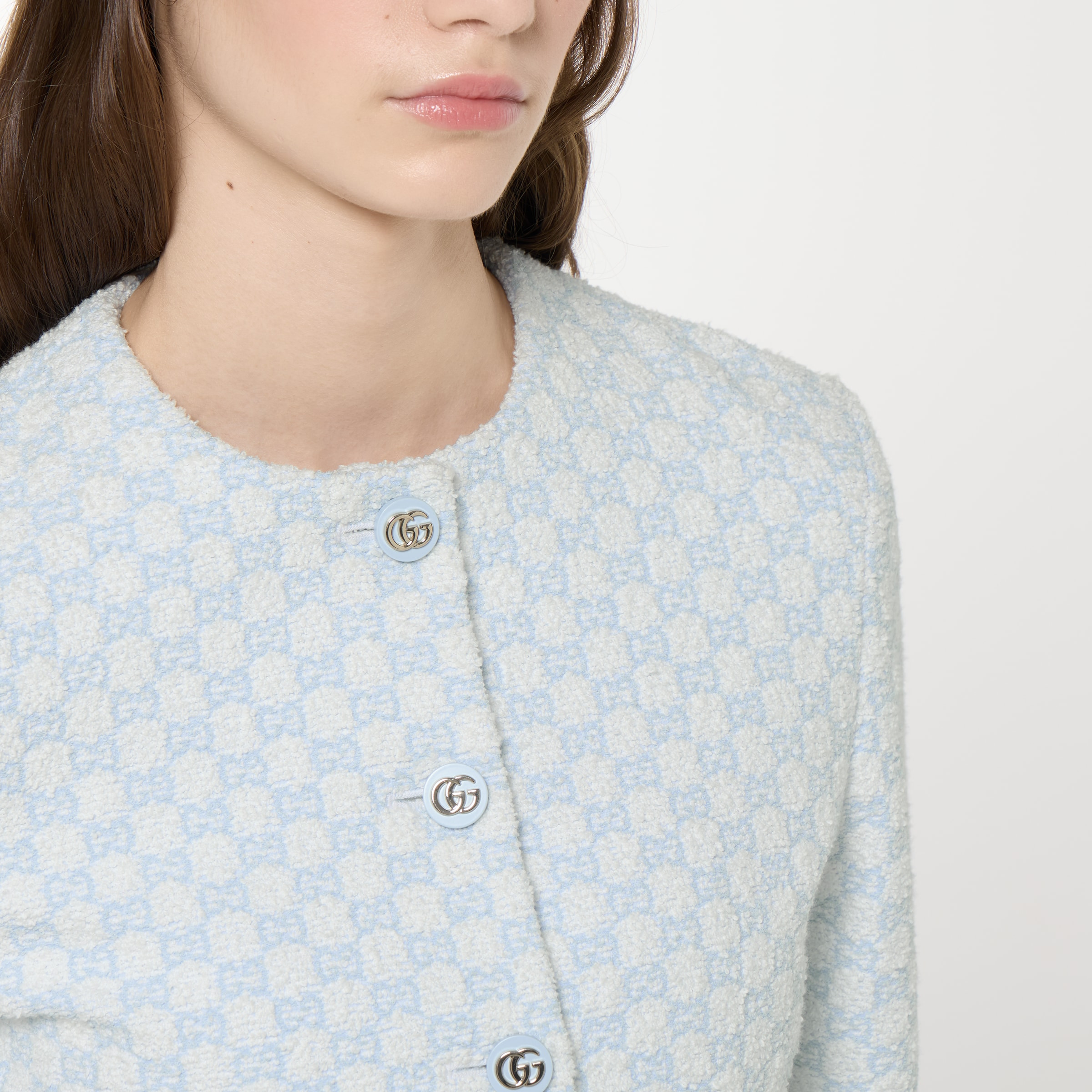 GG cotton bouclé jacket - 5