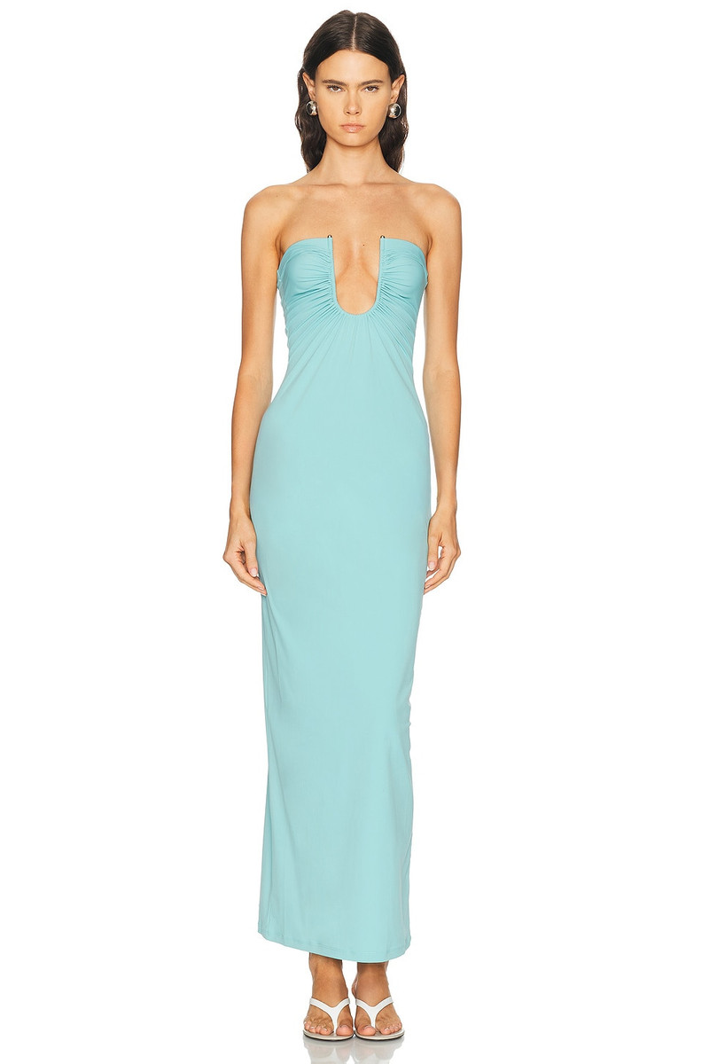 Arced Ruched Lycra Dress 2