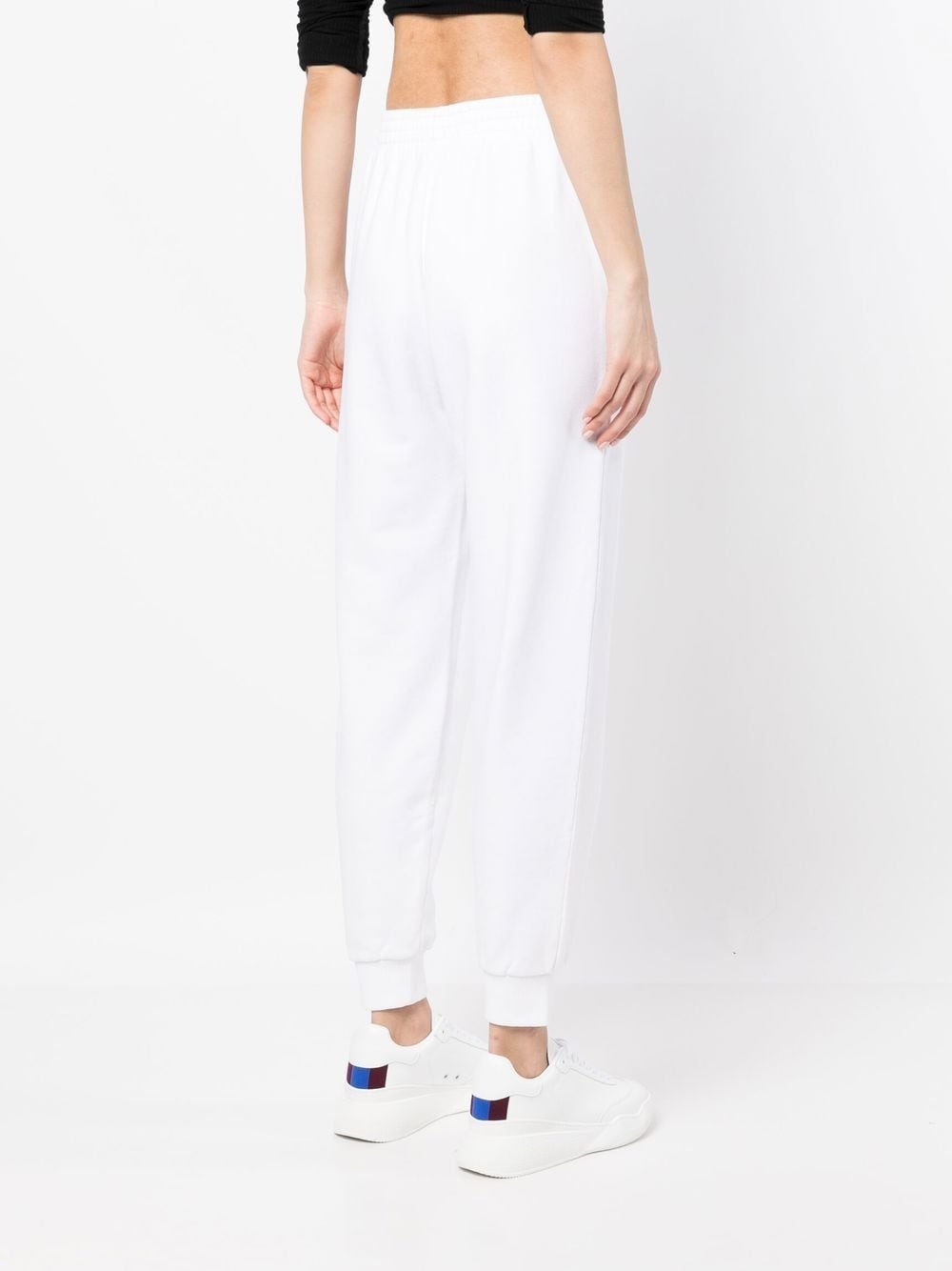 graphic-print tapered track pants - 4
