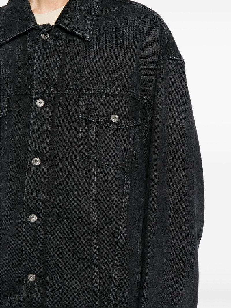 Arrows-motif denim jacket 5