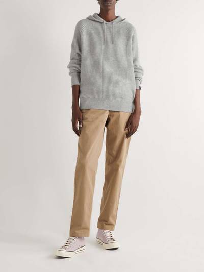 rag & bone Pierce Ribbed Cashmere Hoodie outlook