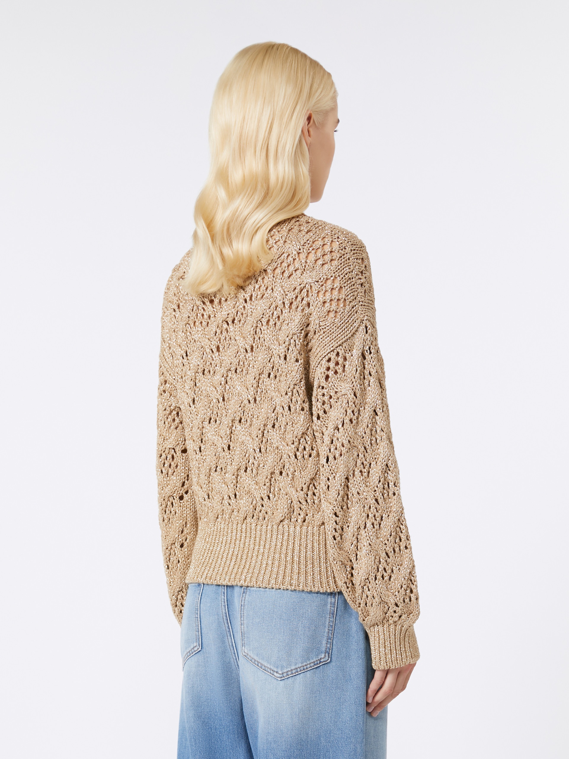 PILADE Diamond-patterned cordonnet sweater - 4