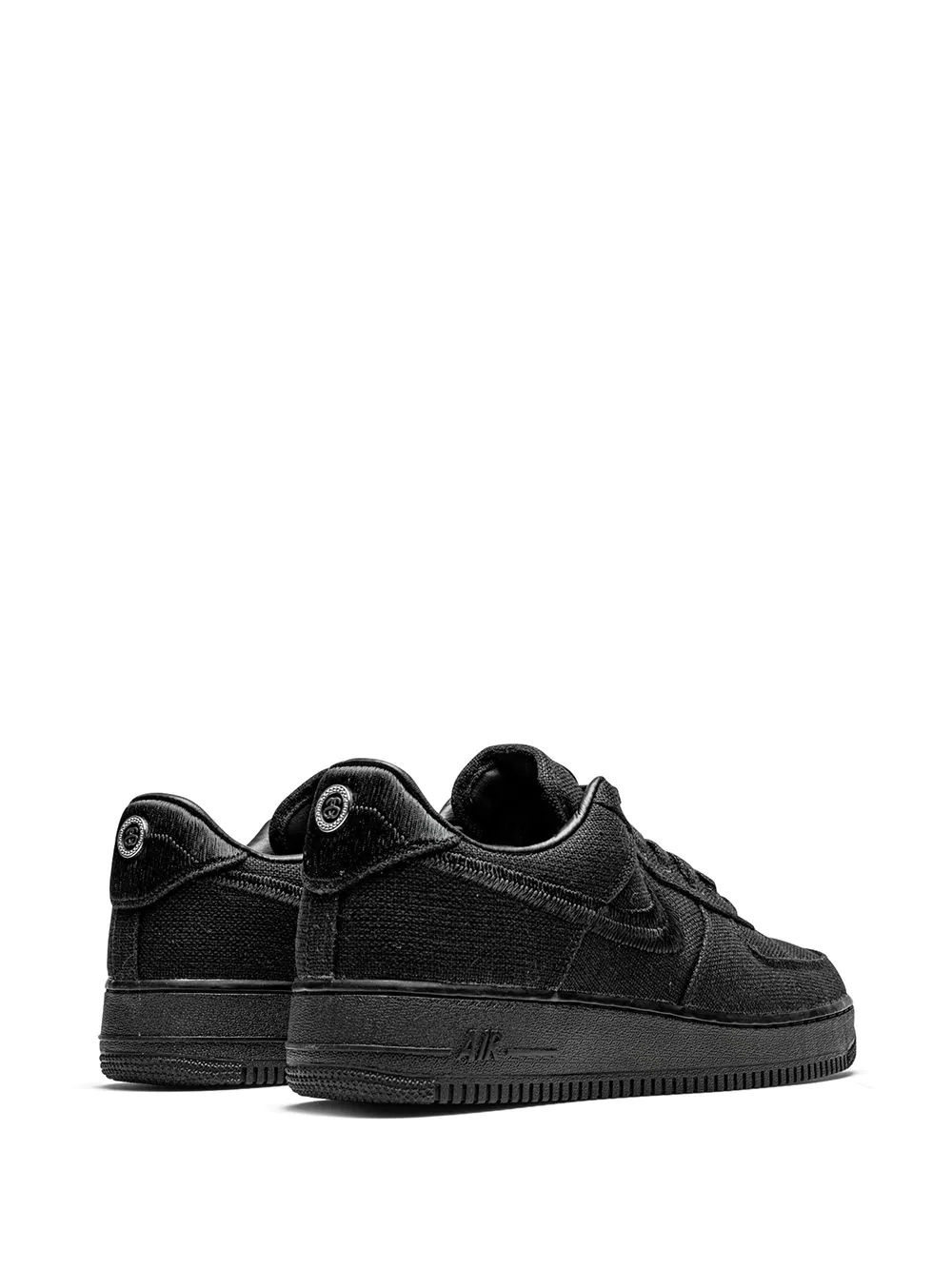 Stüssy × Nike Air Force 1 Low Black 27cm Air Force 1 x Stüssy 'Triple Black' Release Date. Nike SNKRS
