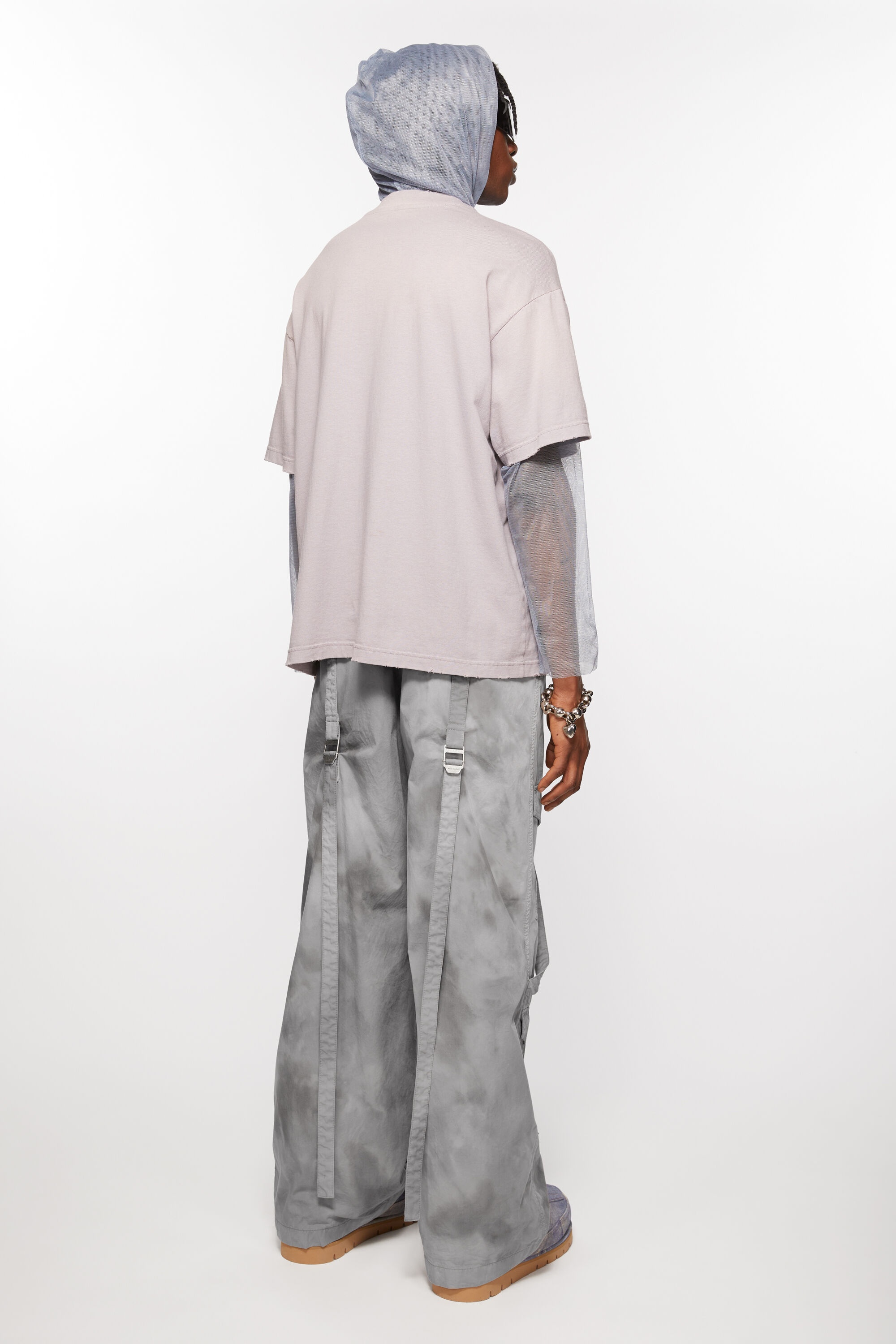 Cargo trousers - Mid Grey - 3