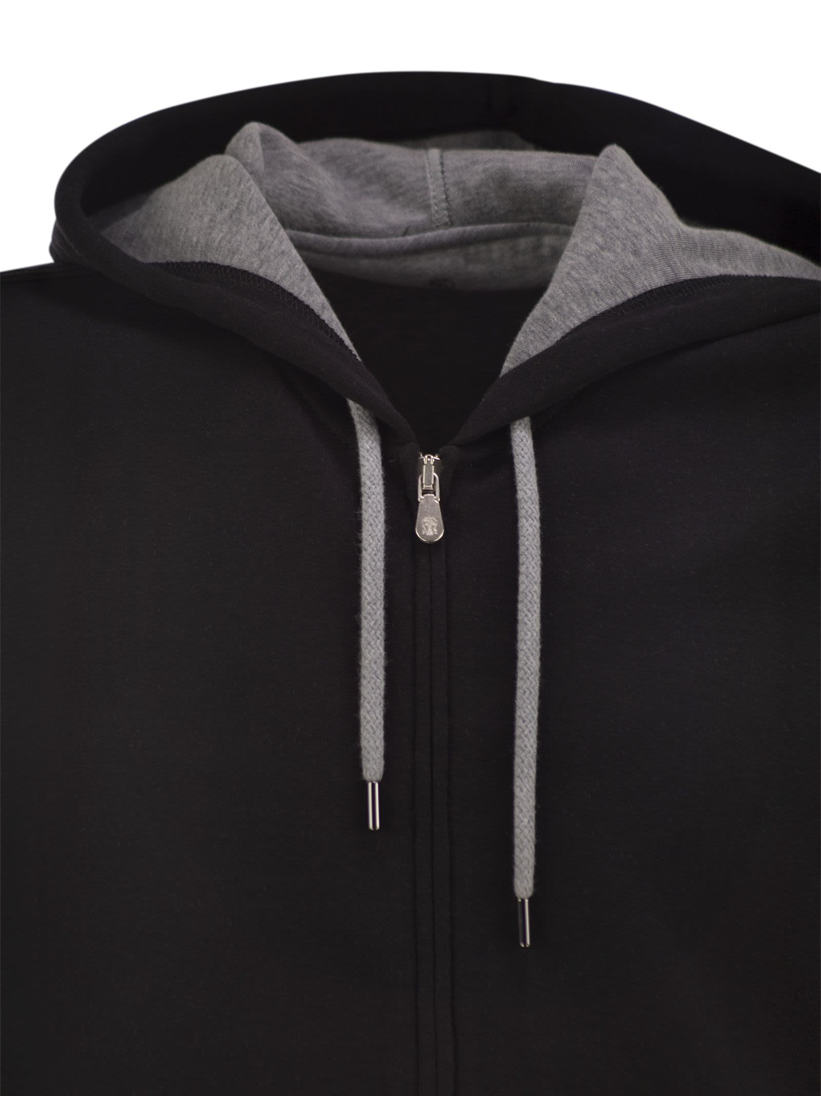 Brunello Cucinelli Men Felpa S/M Nero - 4