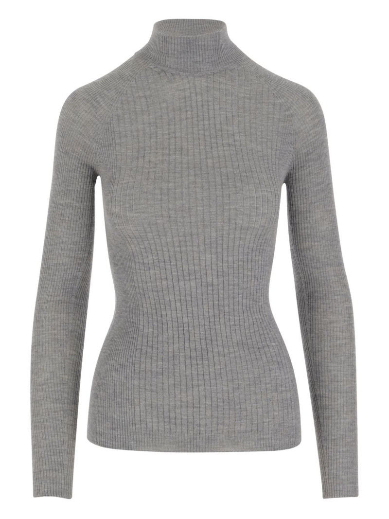 ribbed turtleneck sweater 1