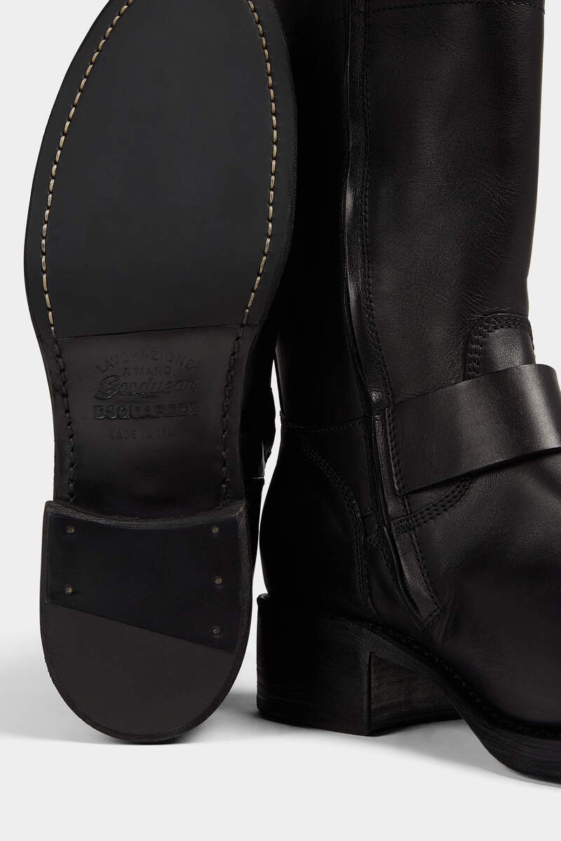 HARLEY BIKER BOOTS - 5