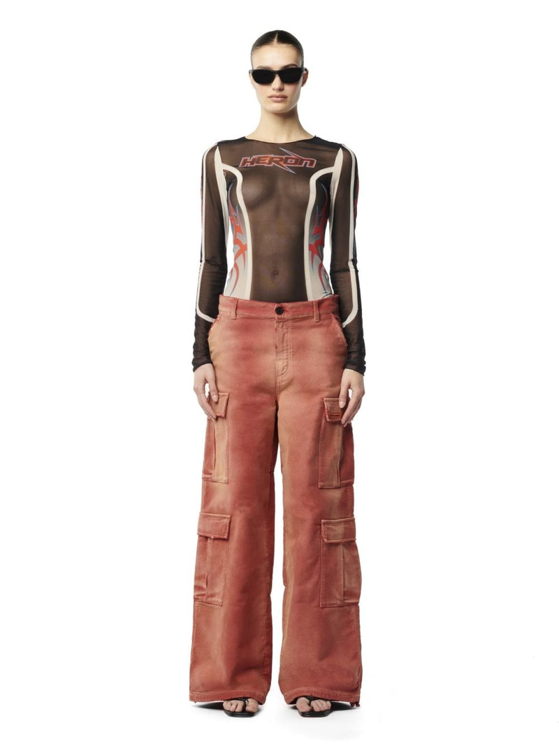 Heron Preston Hp Gothic Mesh Body outlook