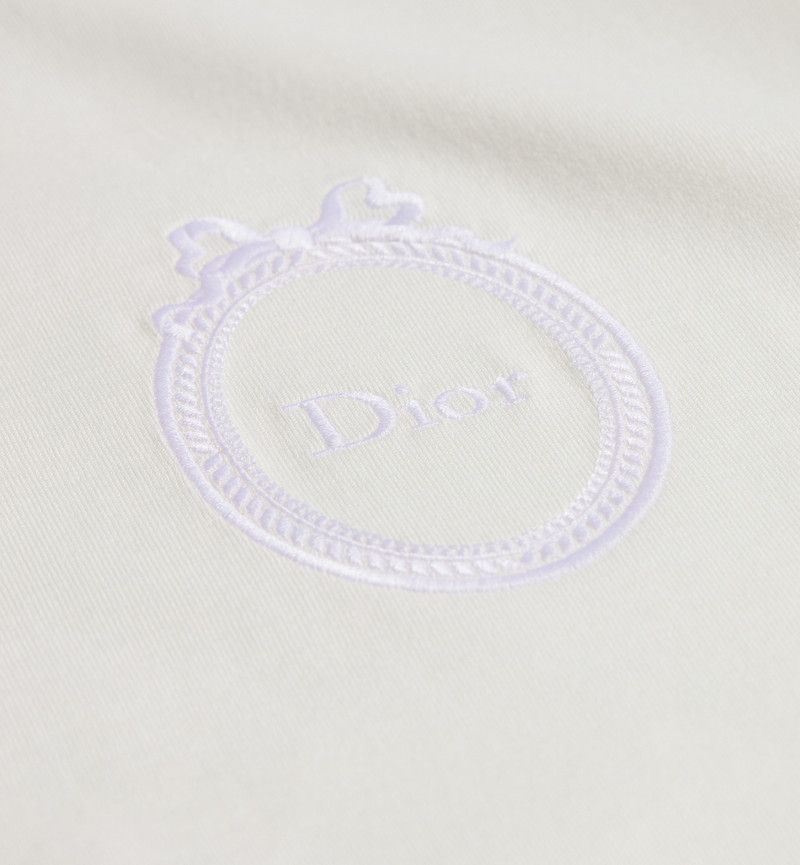 Dior Fitted Dior Médaillon Embroidered T-shirt outlook