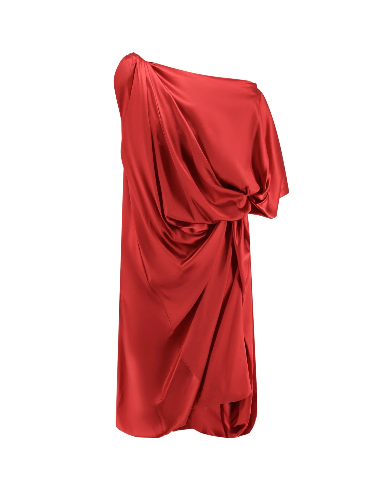 Dries Van Noten Dresses Red Seta Elastane - 1