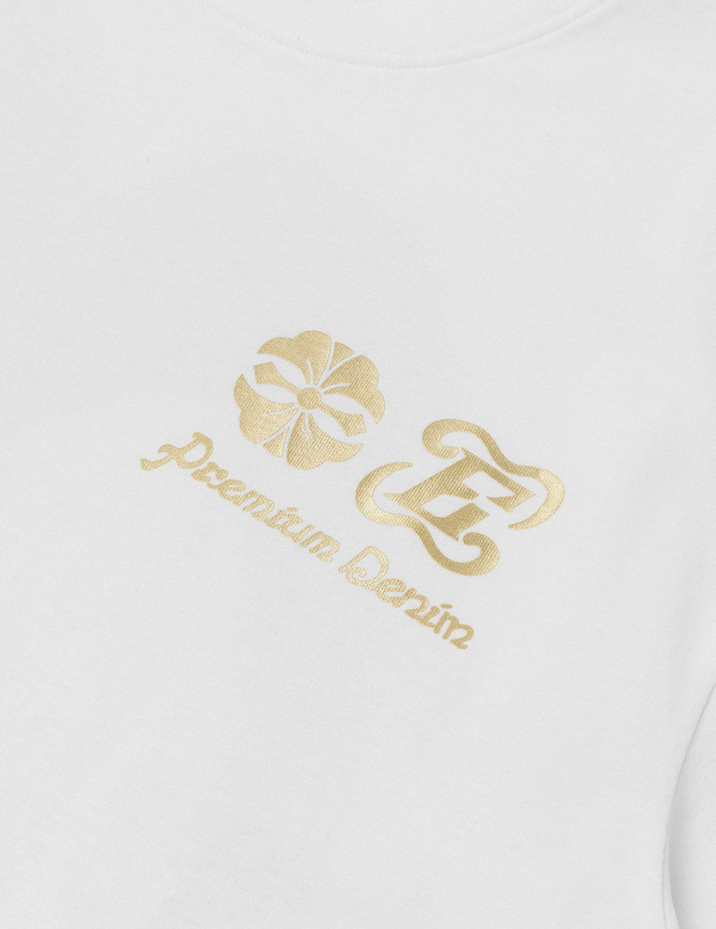 Artistic Brush Daicock Print Relax Fit T-Shirt 7