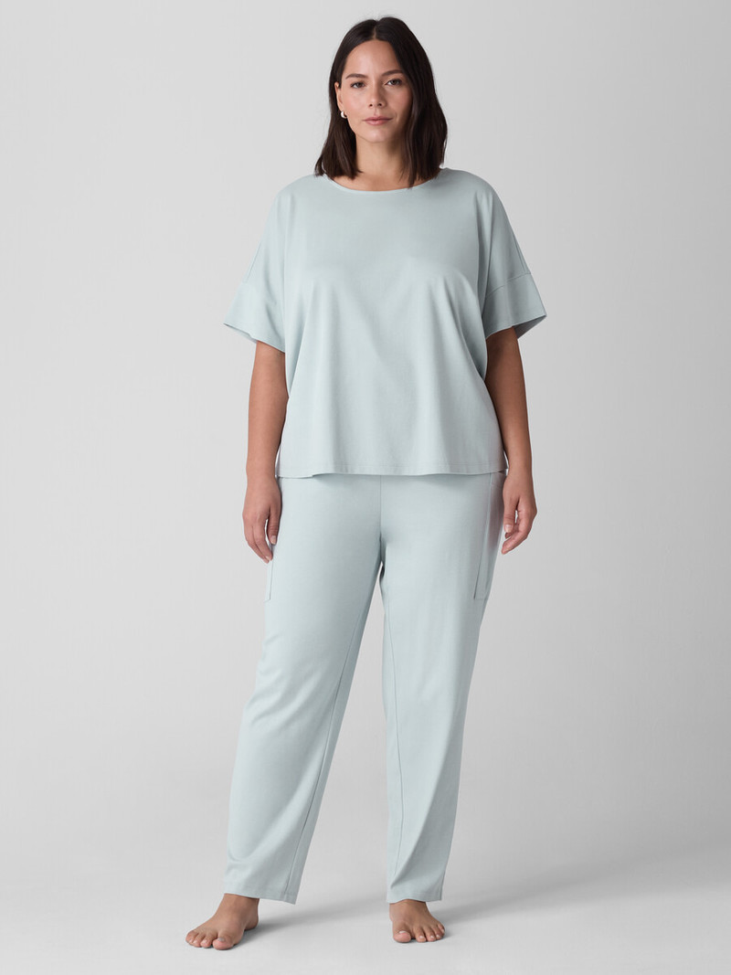 Organic Cotton Interlock Sleep Tee 6