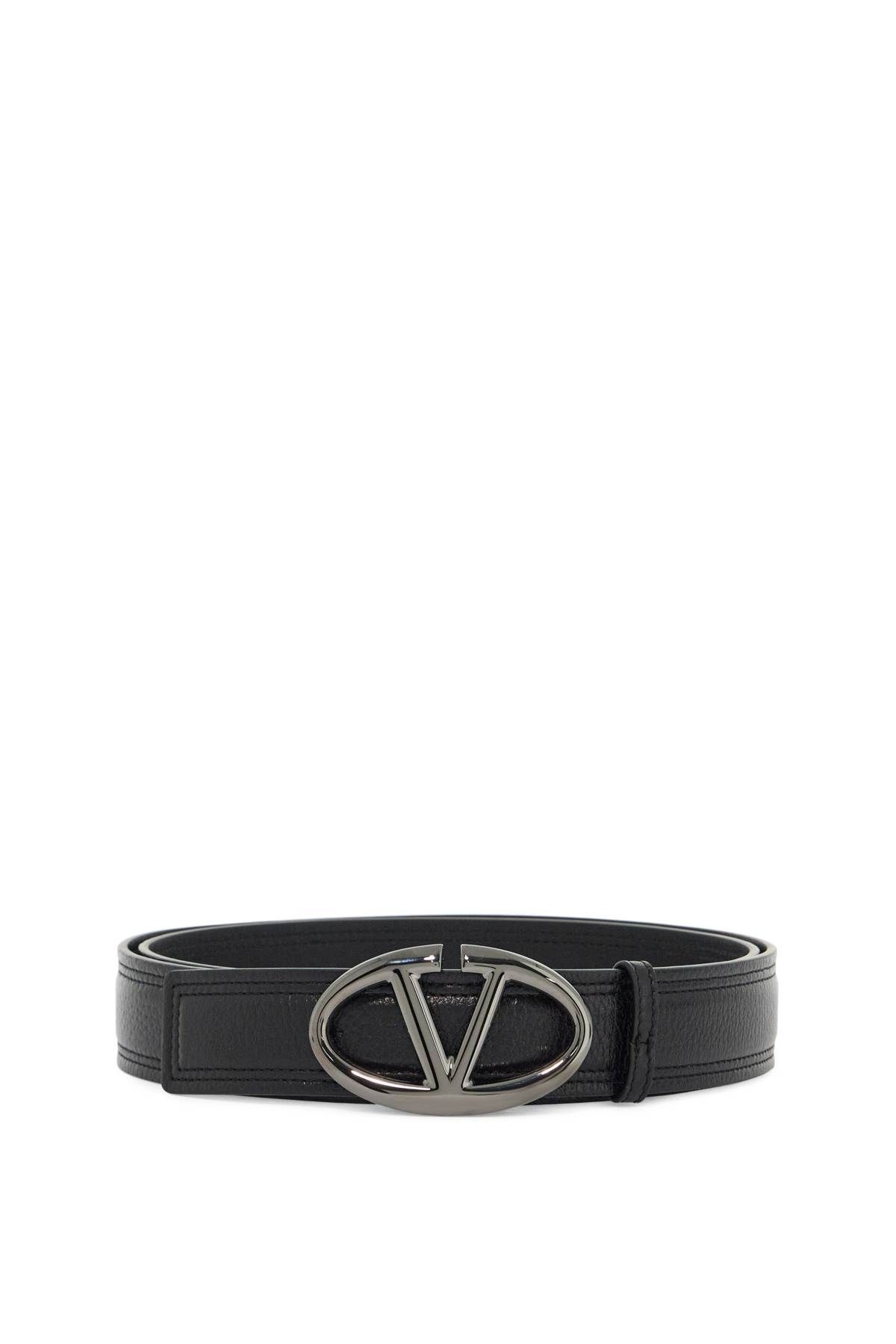 "VLOGO BELT THE BOLD EDITION IN GARNET - 1