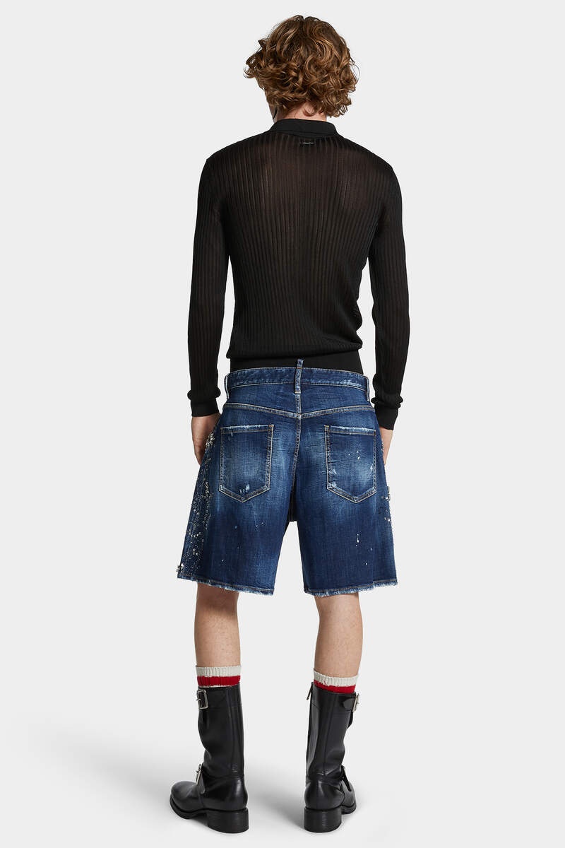 DARK RODEO WASH ELASTIC BOXER SHORTS - 4