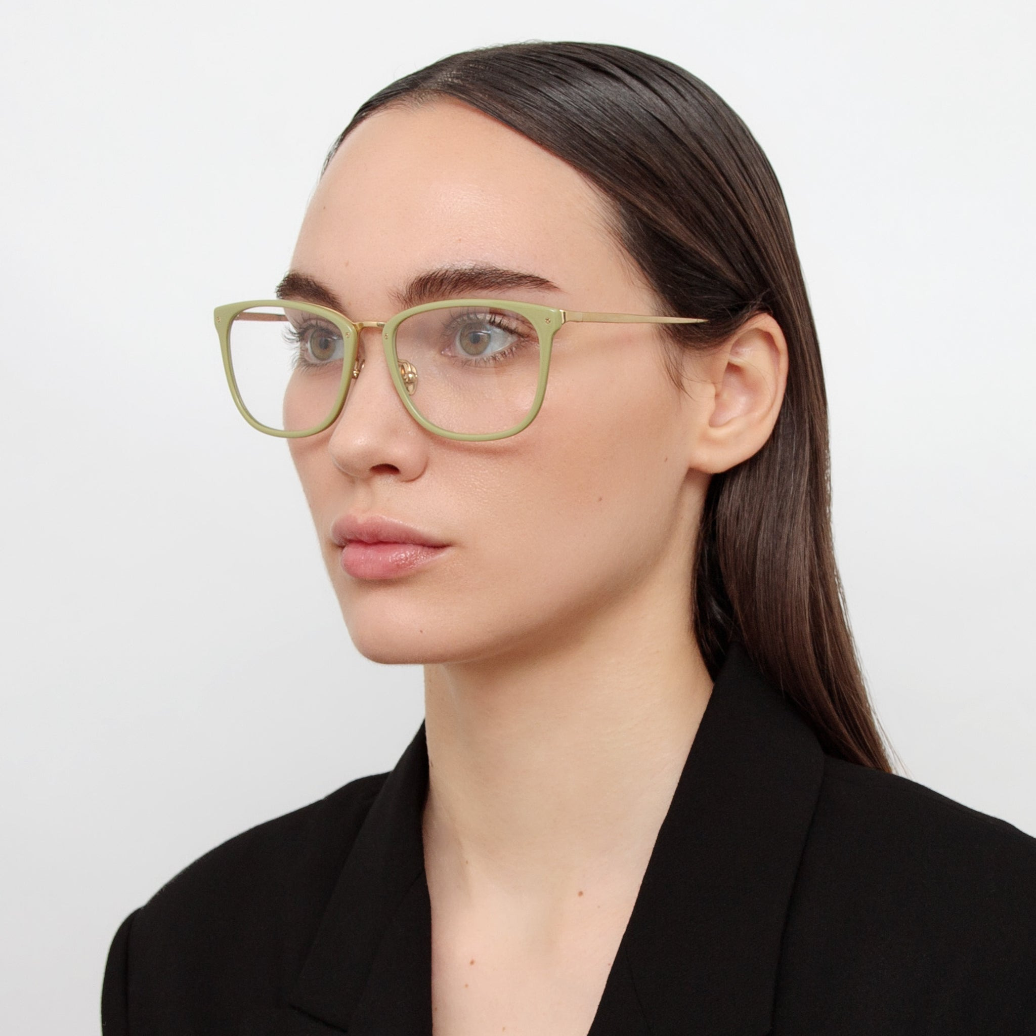 CASSIN OPTICAL D-FRAME IN SAGE - 3