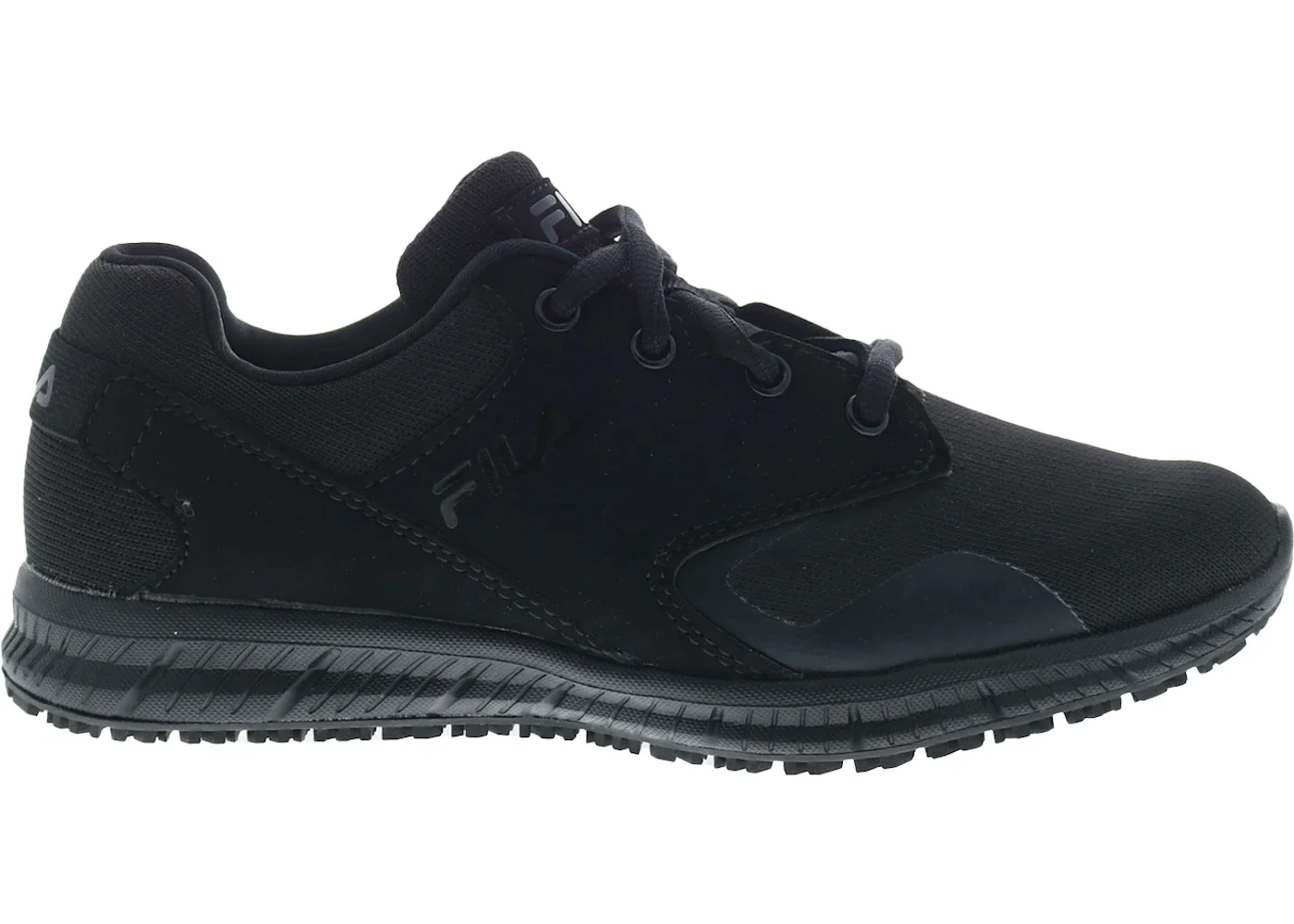 Fila Memory Layers Slip Resistant Water Resistant Triple Black (Women's) - 1