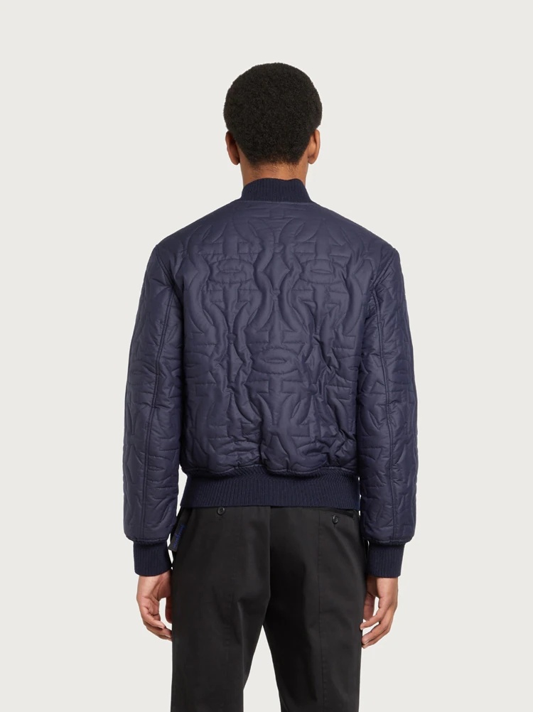 QUILTED GANCINI BLOUSON - 3
