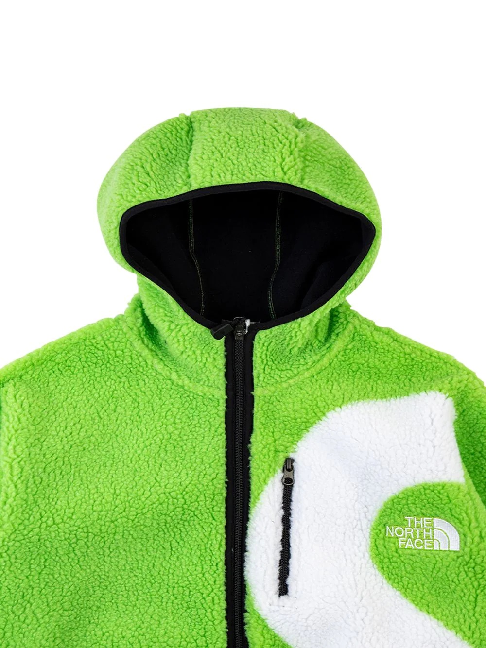 x The North Face S logo fleece jacket - 3