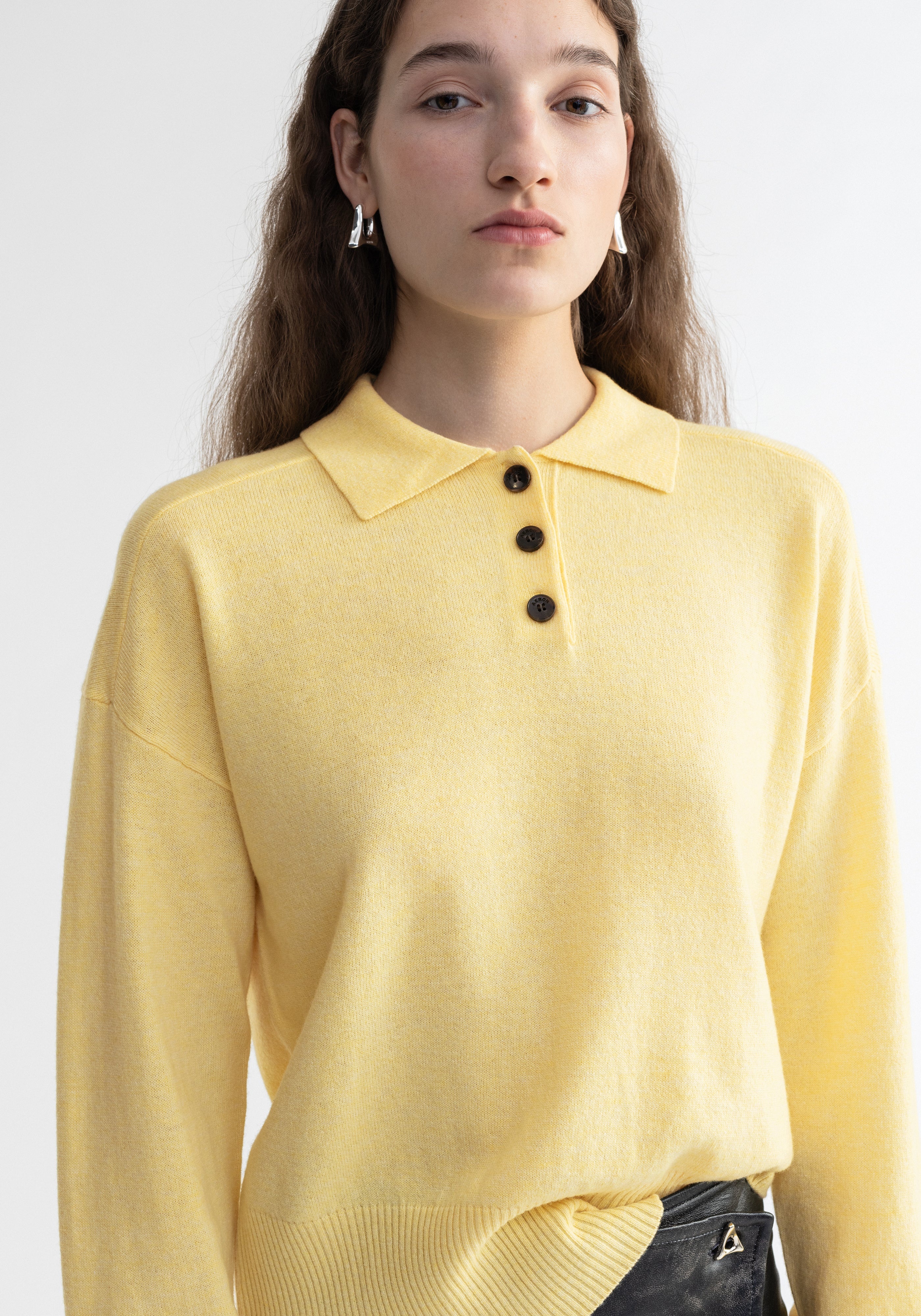 REGINA
Pure merino wool polo sweater - 3