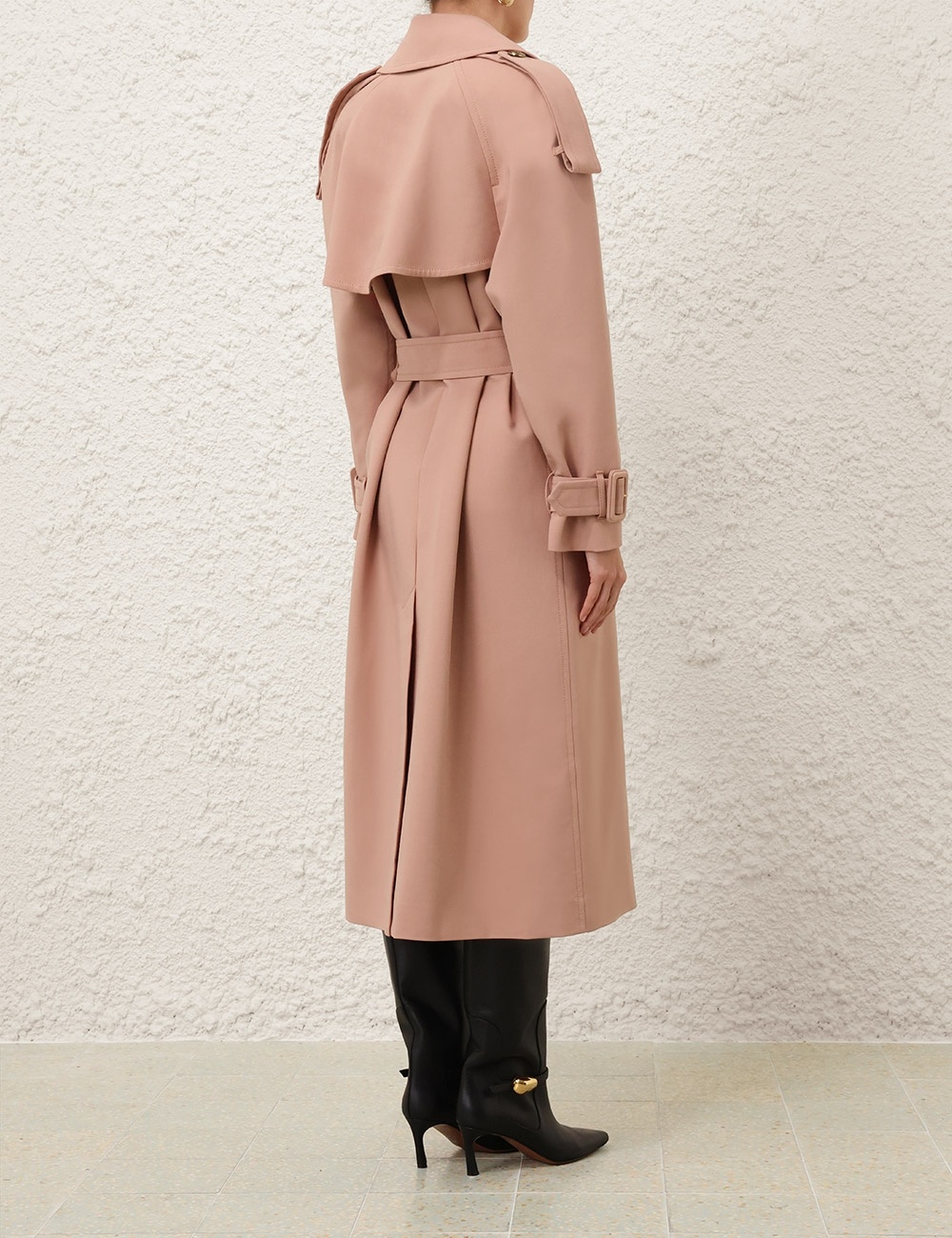 ILLUSTRATION TRENCH COAT - 4