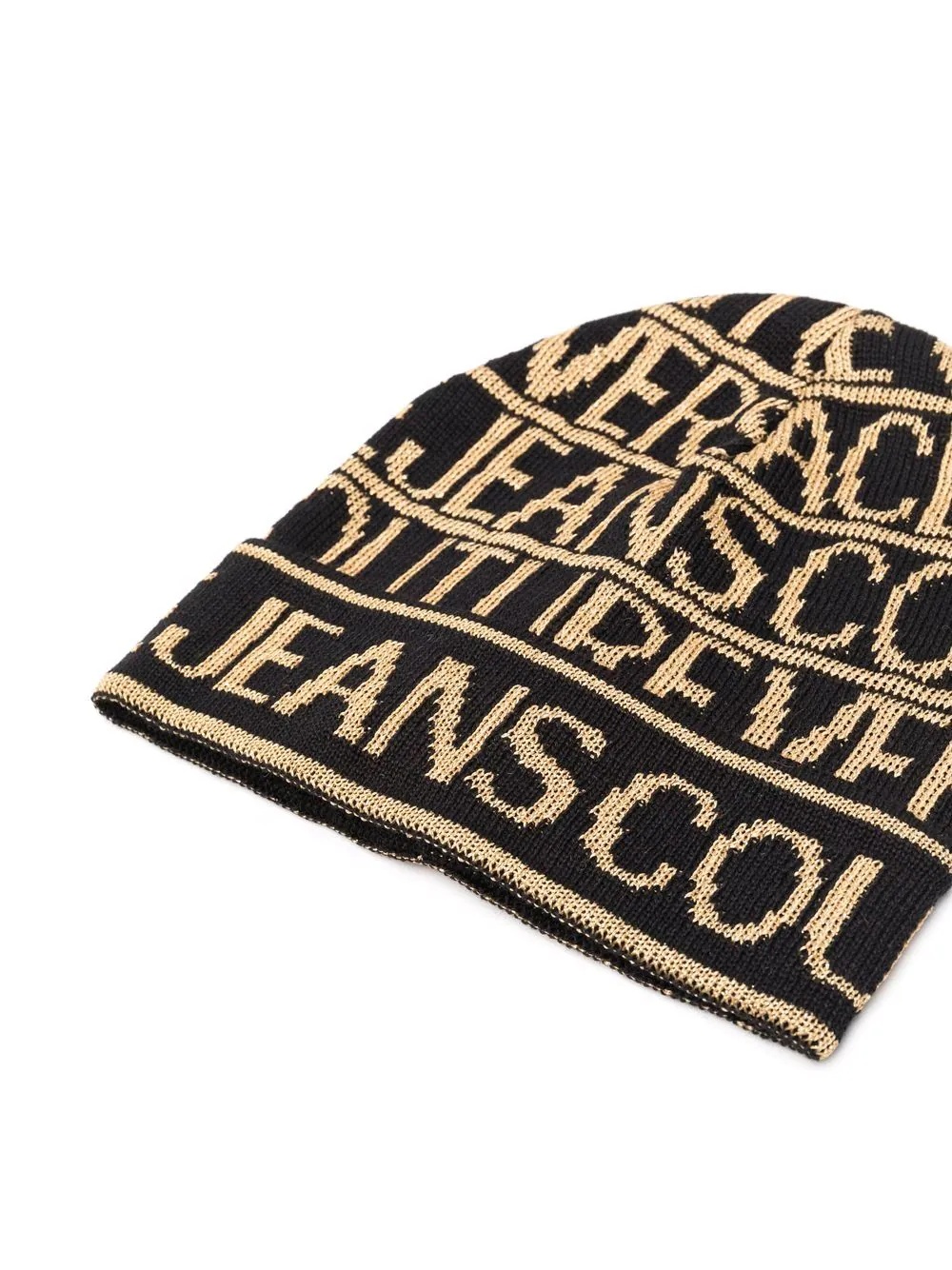 all-over logo knit beanie - 2