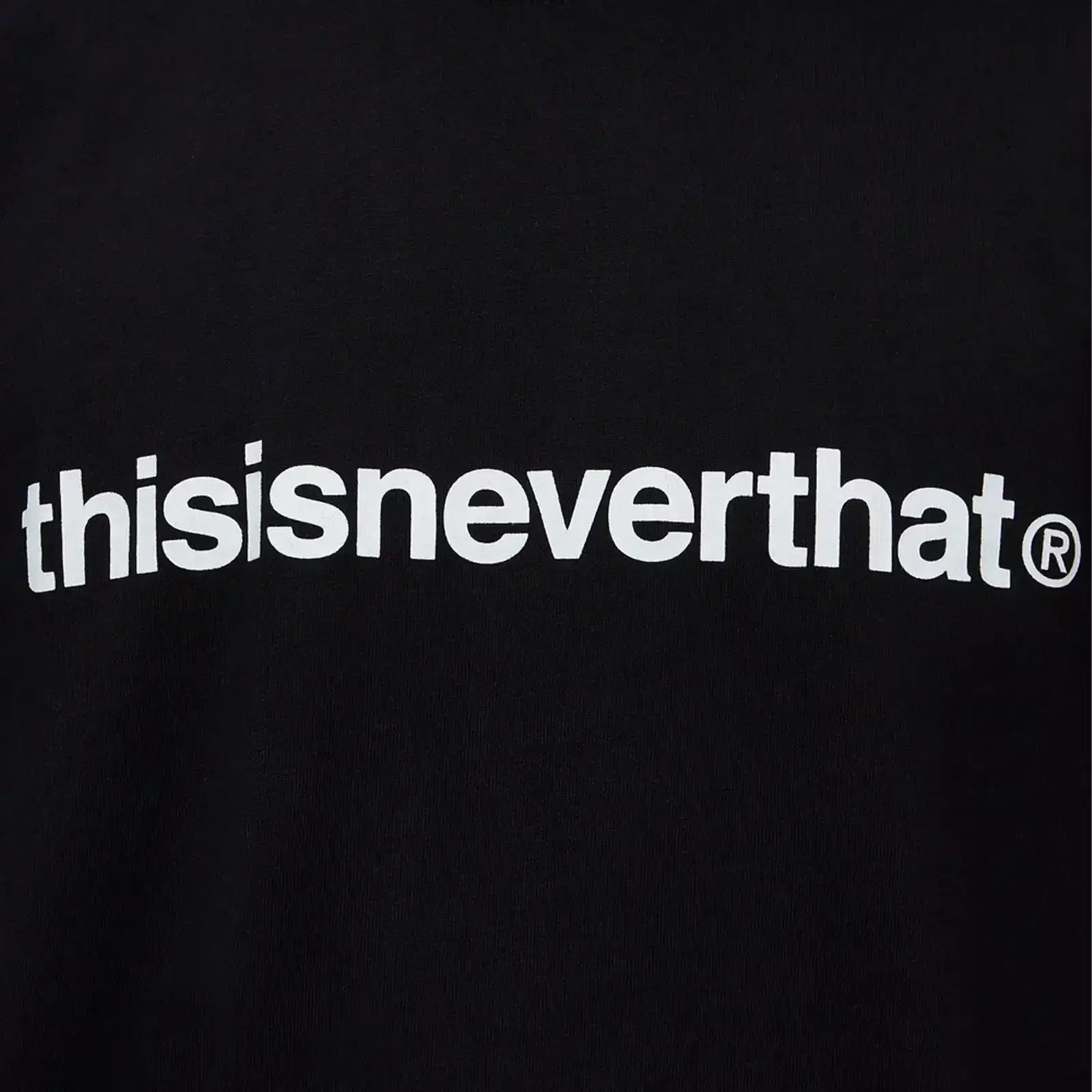 T-Logo Tee "Black" - 4