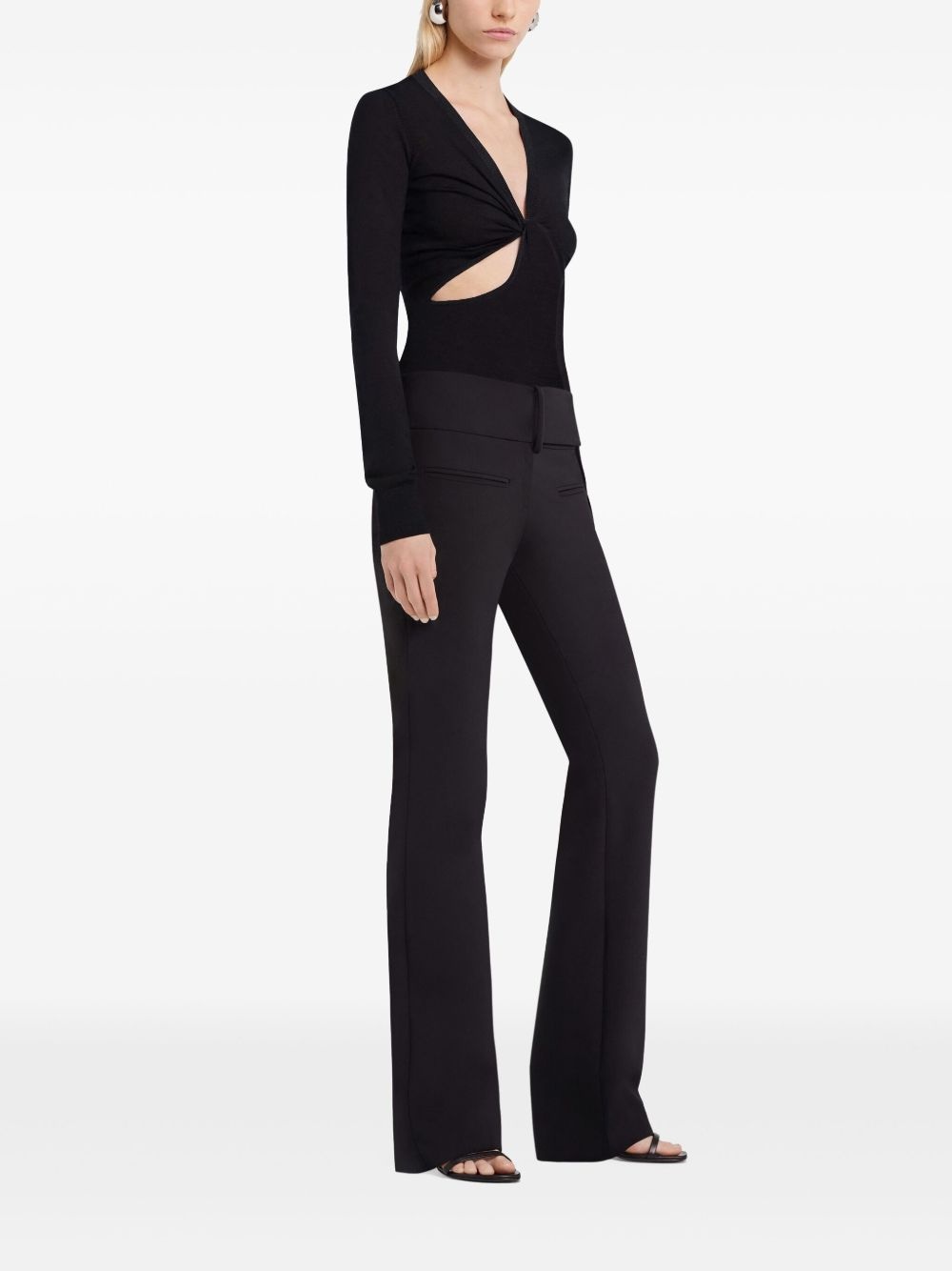 twist-detailing shirt - 3