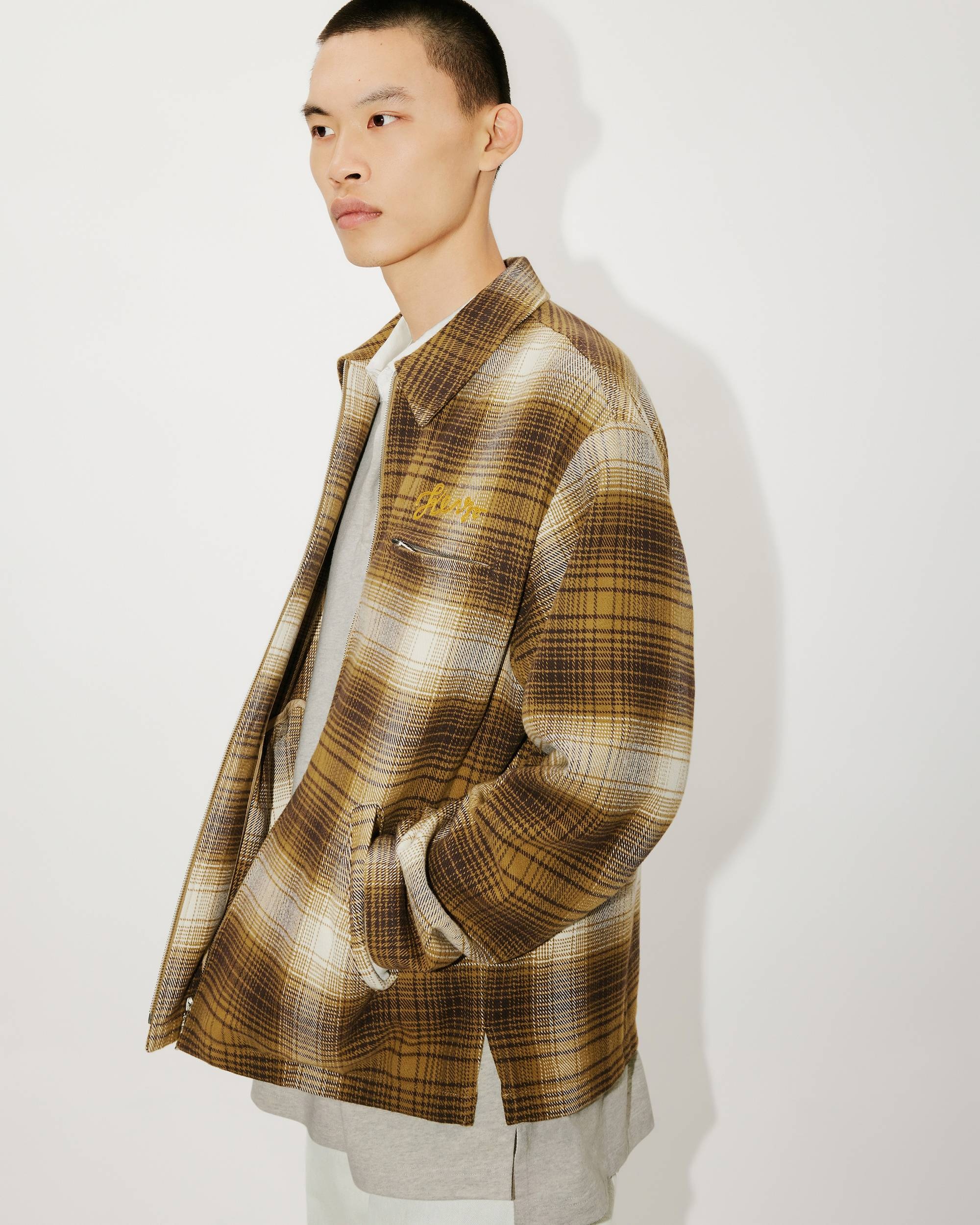 Lightweight chequered jacket - 6