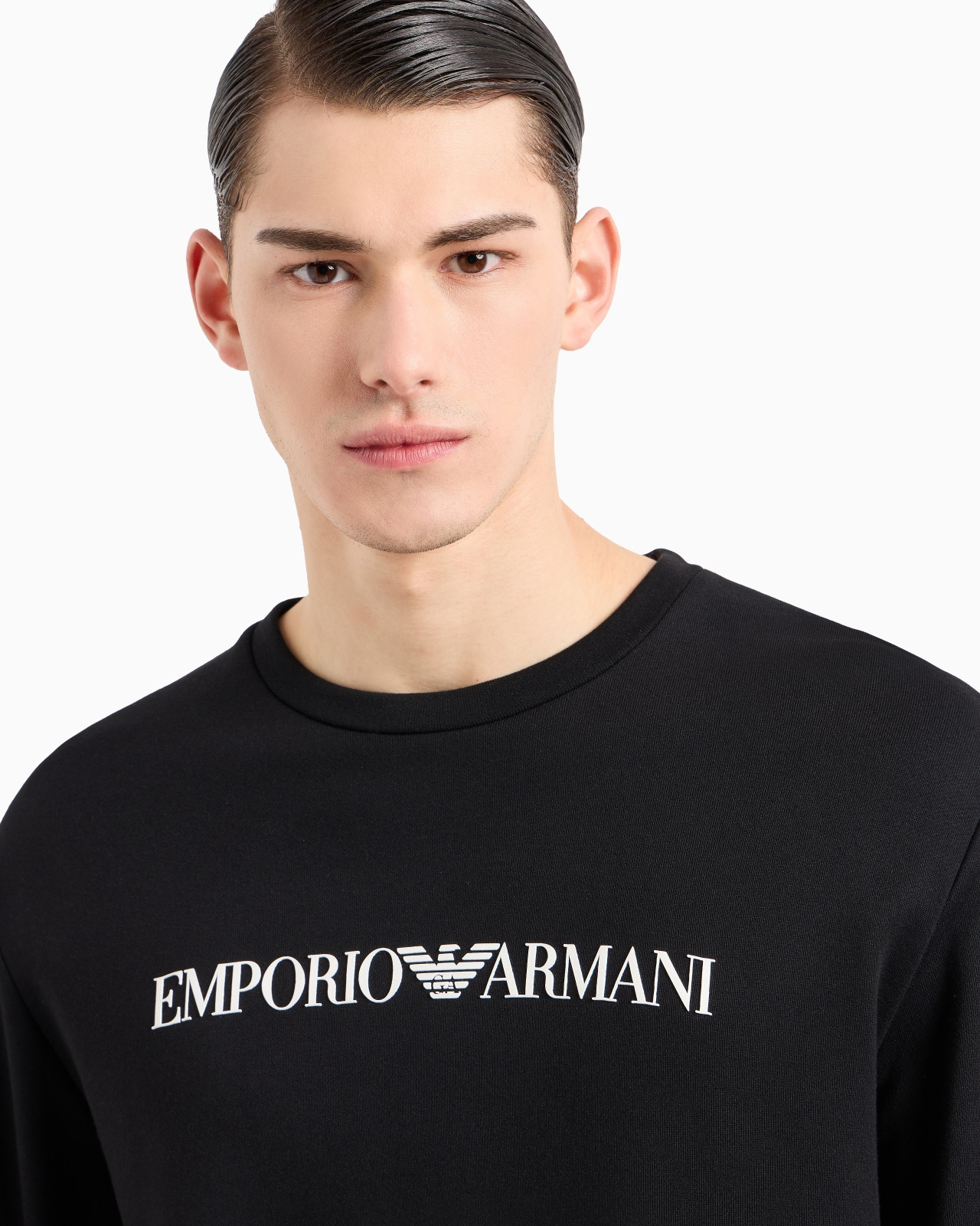 Modal-blend sweatshirt with logo print - 5