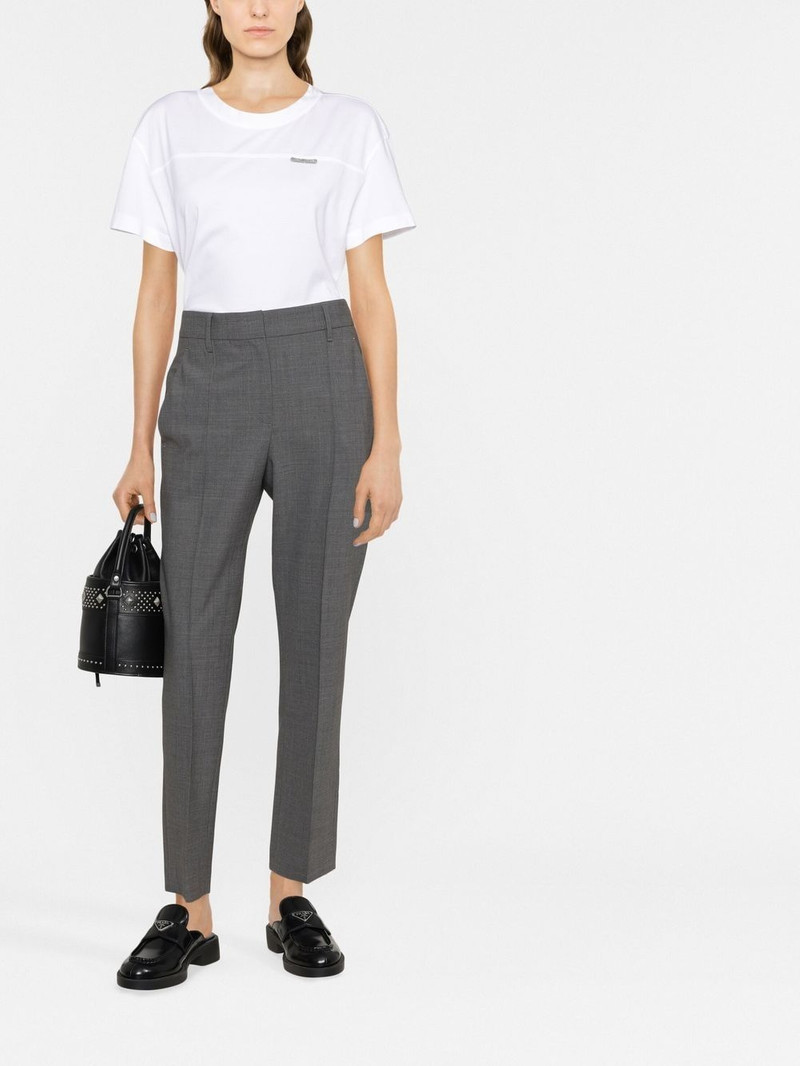 Brunello Cucinelli tapered-leg trousers outlook