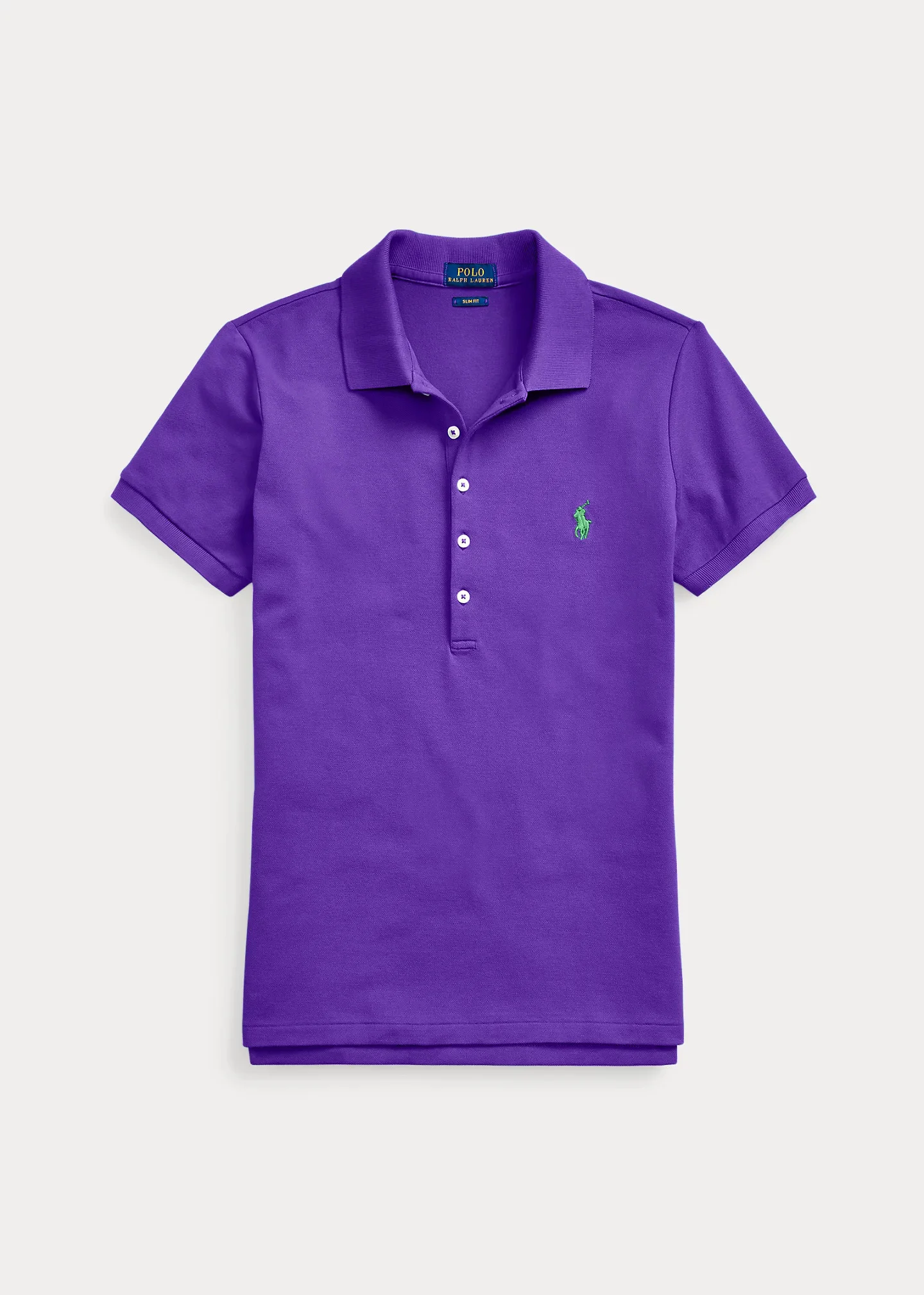Slim Fit Stretch Polo Shirt - 1