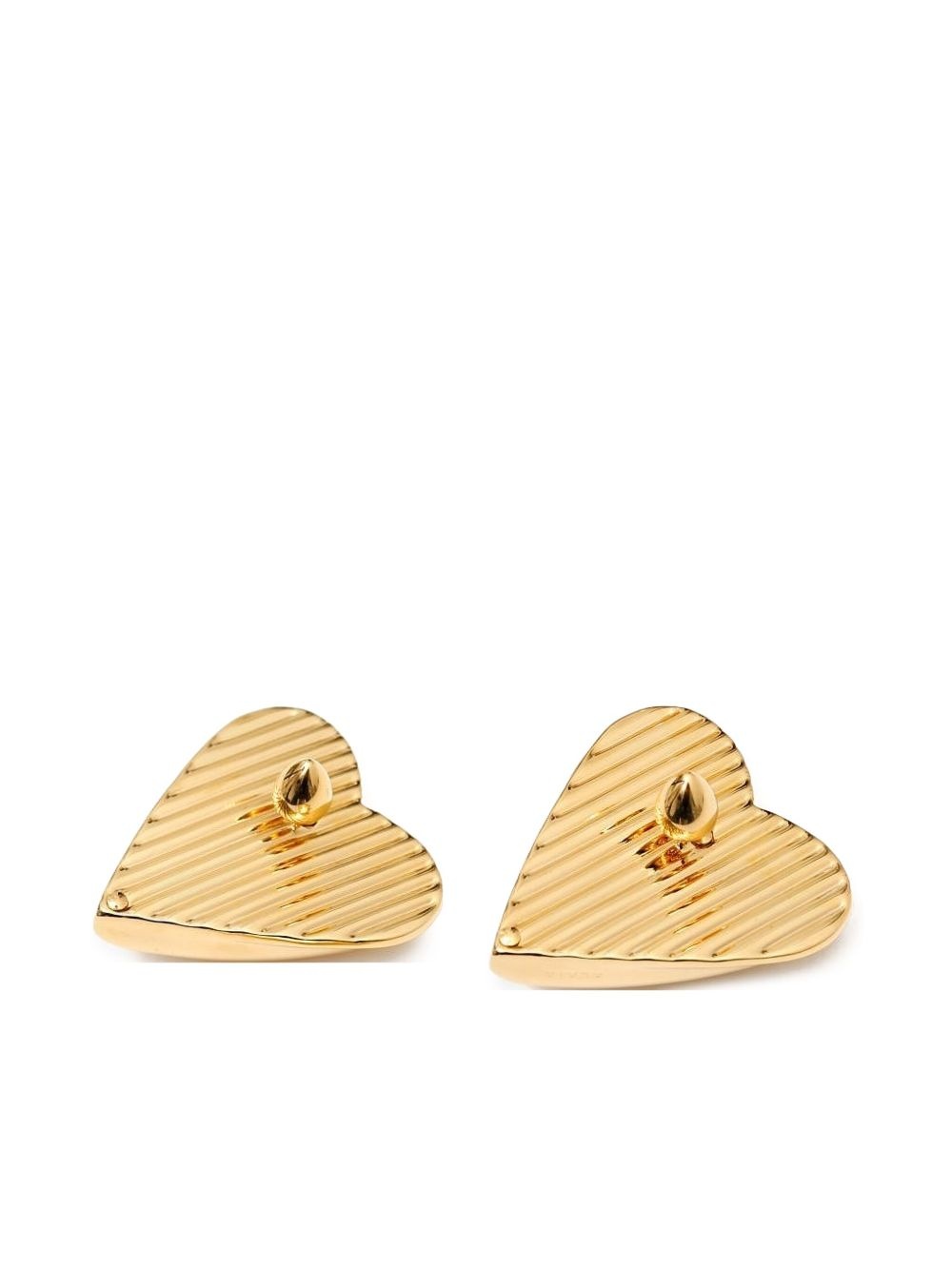 heart-shaped earrings - 3