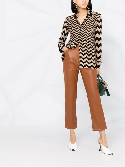 Missoni chevron-print shirt outlook