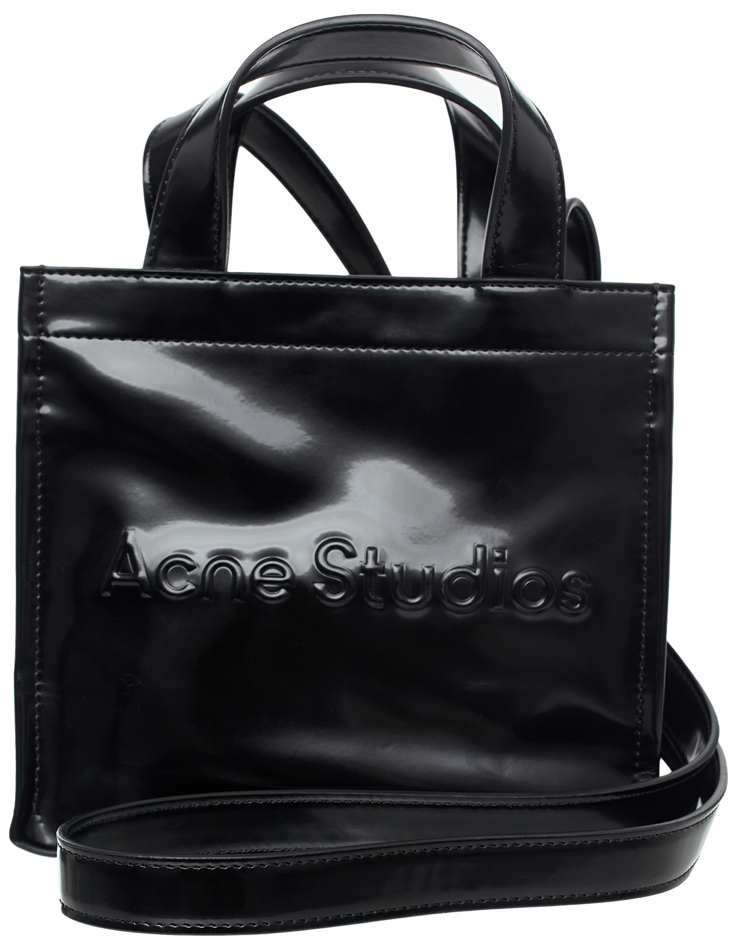 BLACK MINI TOTE BAG - 1