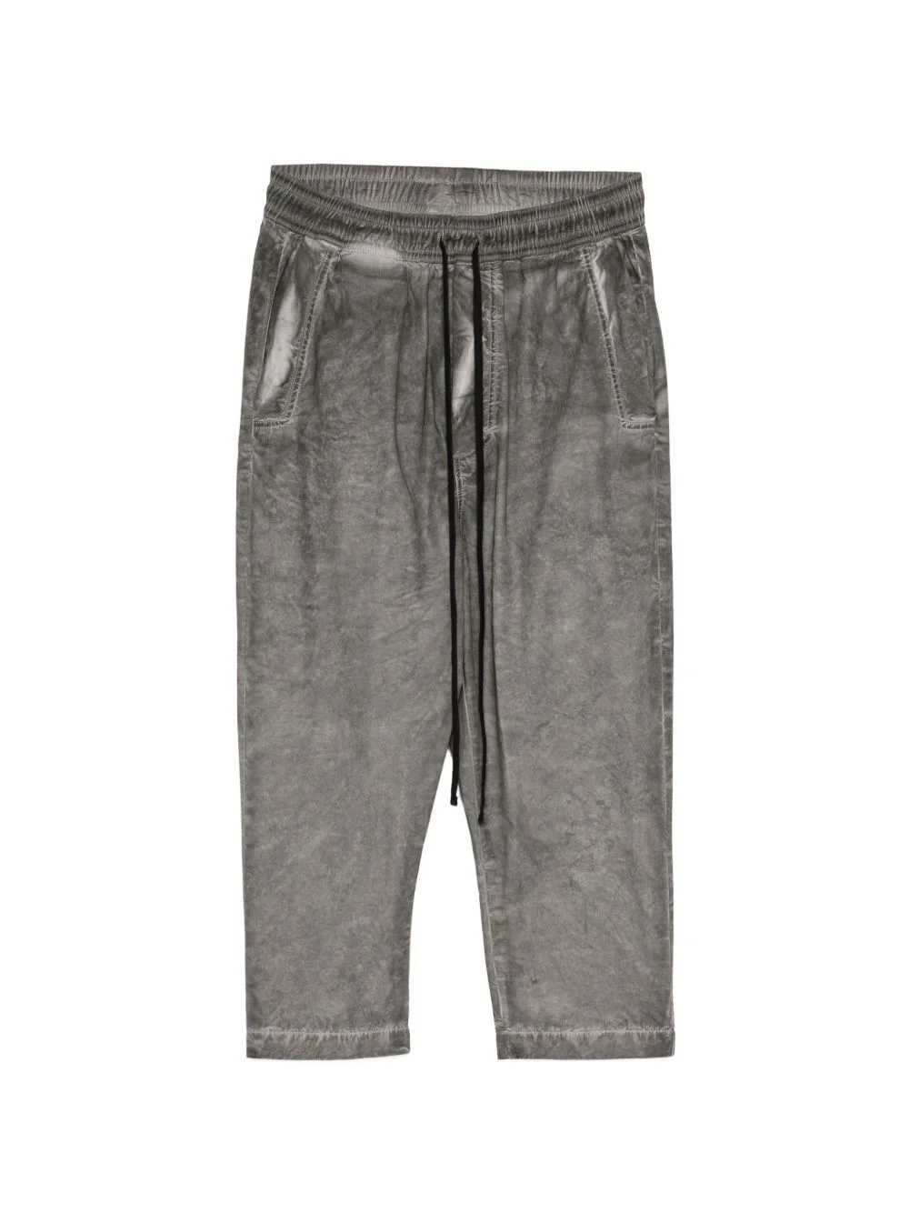 cotton cropped trousers - 1