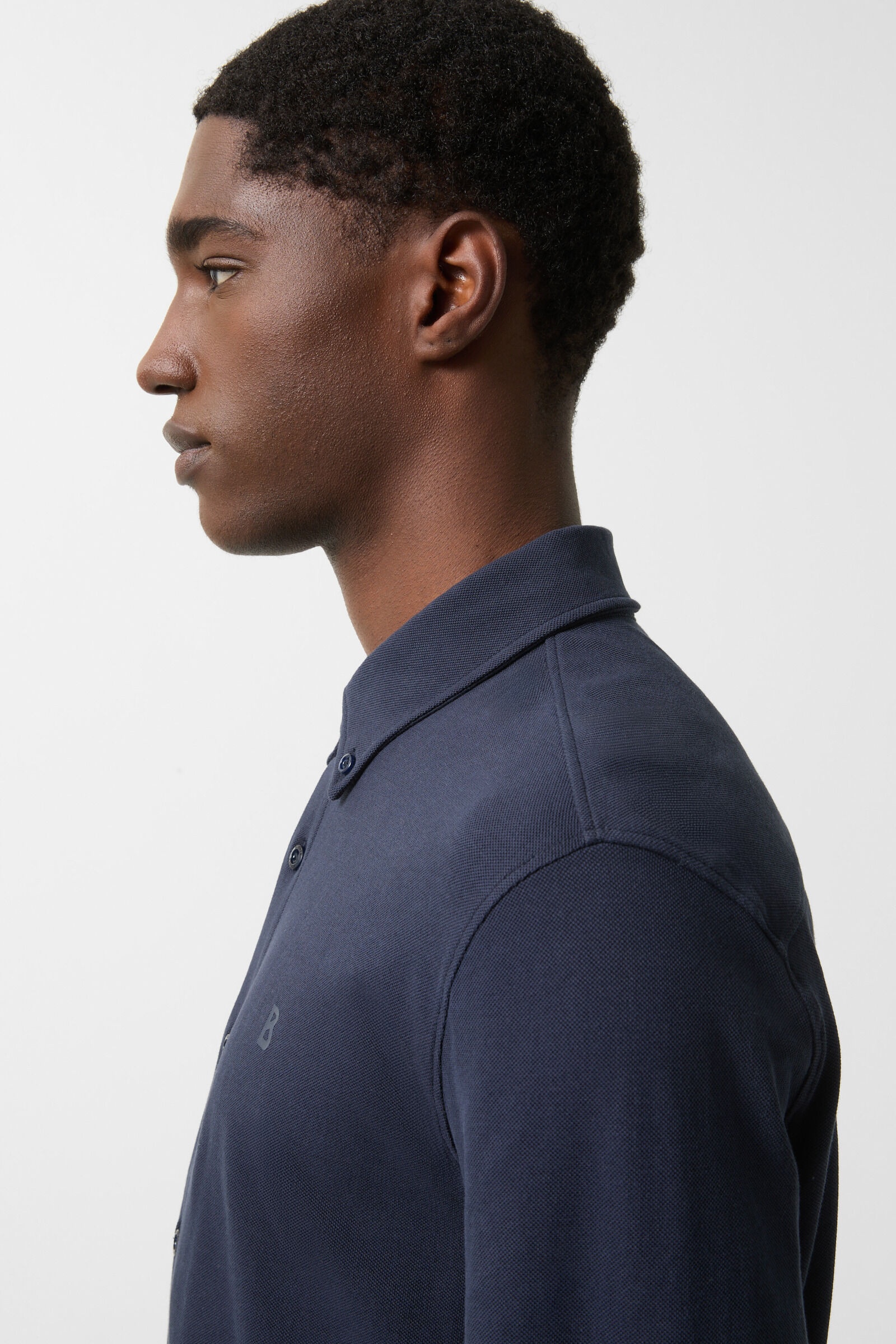 Franz Polo shirt in Navy blue - 3