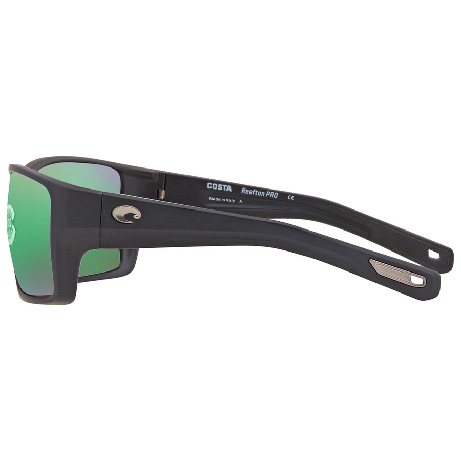 Costa Del Mar - Costa Del Mar REEFTON PRO Green Mirror Polarized Glass Men's Sunglasses 6S9080 908002 63 - 3