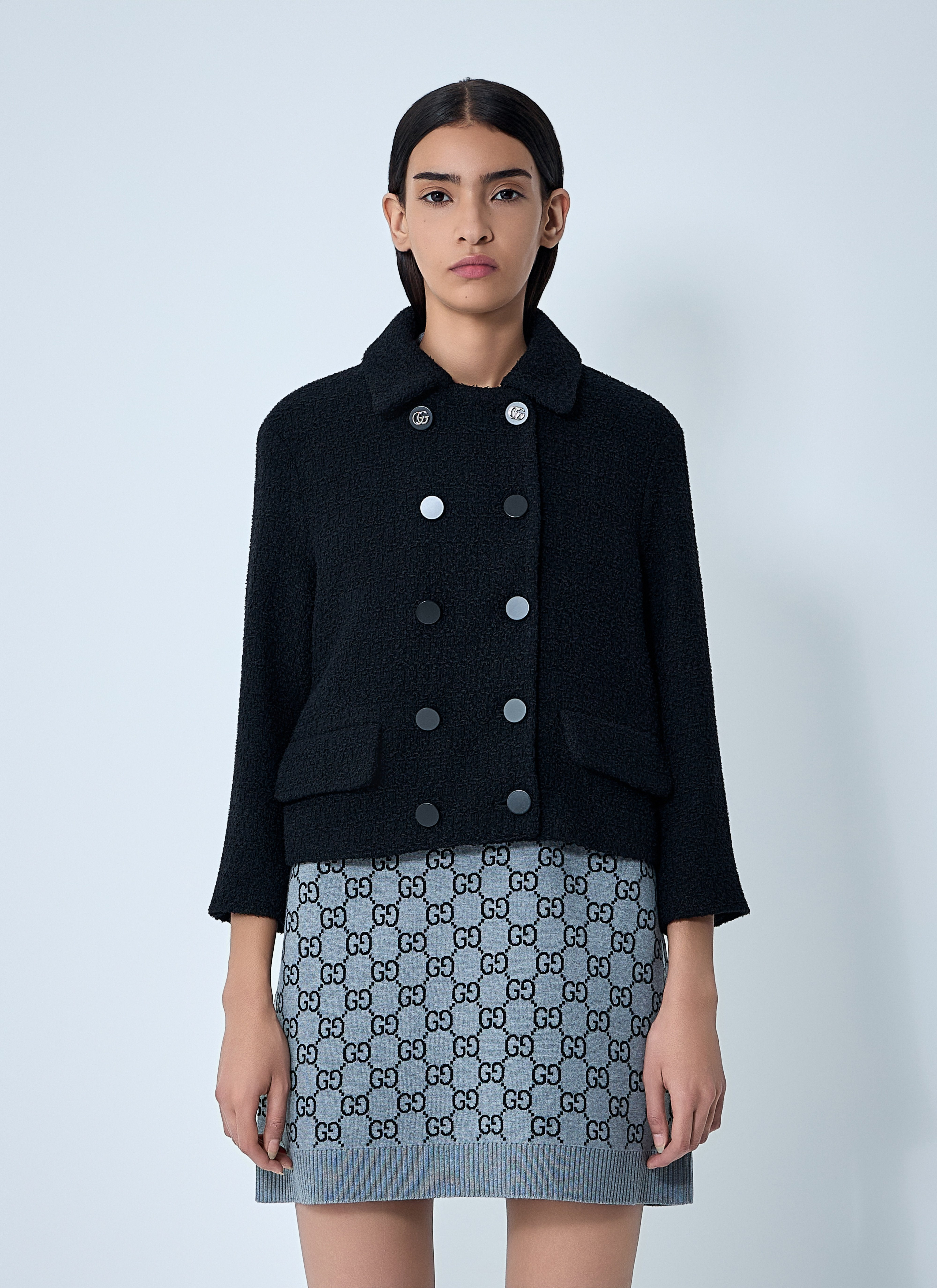 Gucci Women Wool-Blend Jacket - 1