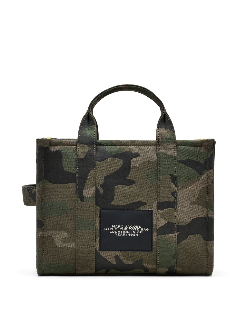 The Medium Camo Jacquard Tote bag - 4