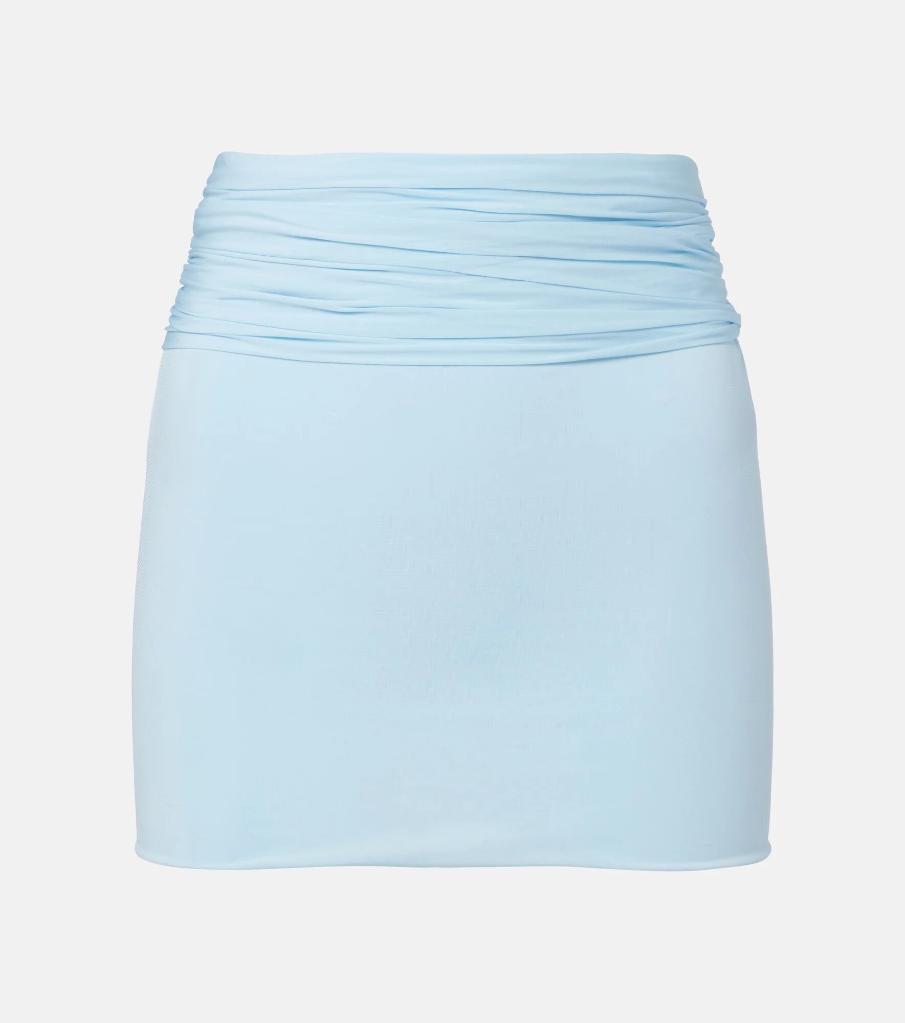 Ruched miniskirt - 1