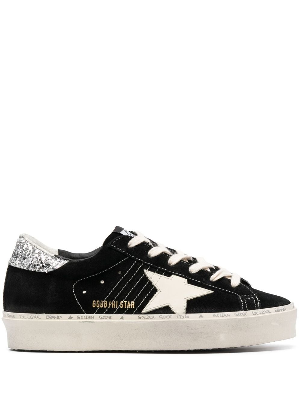 Hi Star glitter suede sneakers - 1