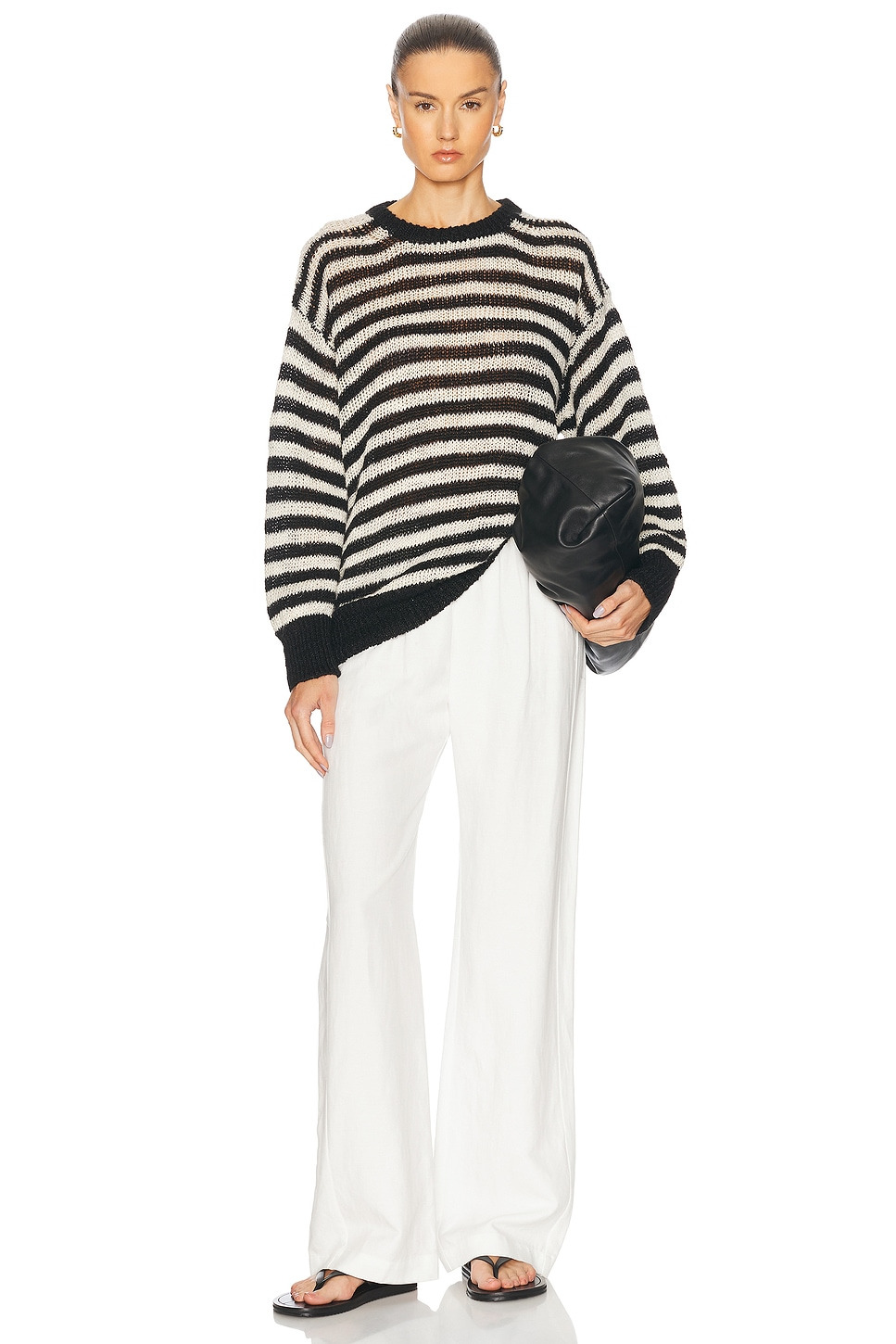 Linen Knitted Sweater - 4