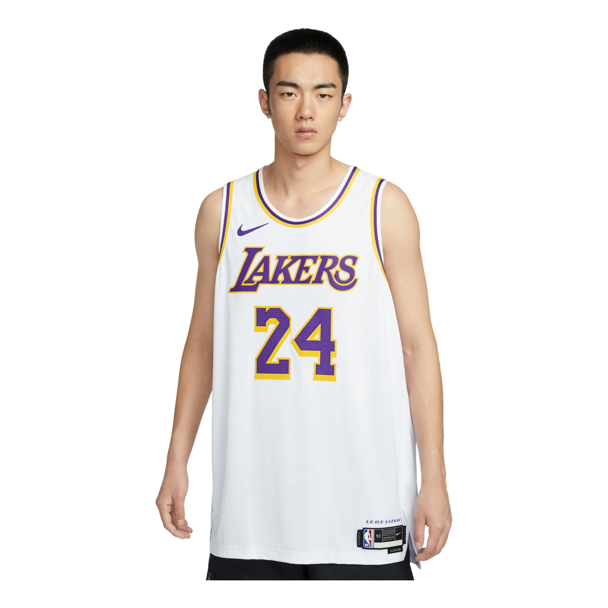 Nike Los Angeles Lakers Dri-FIT ADV Authentic Jersey 'White' DM5911-101 - 1
