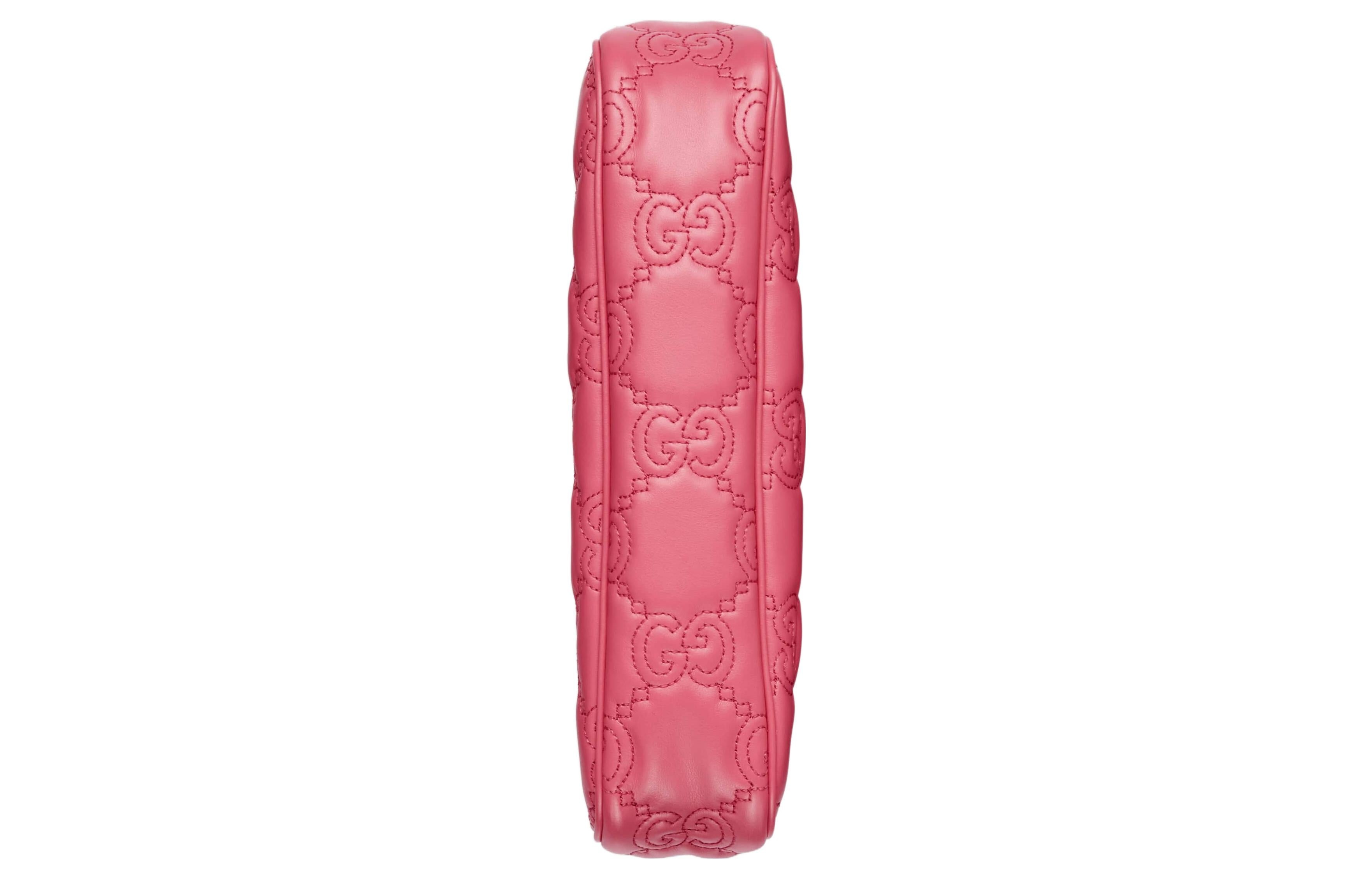 (WMNS) Gucci GG Matelasse Handbag 'Pink' 735049-UM8HG-8550 - 8